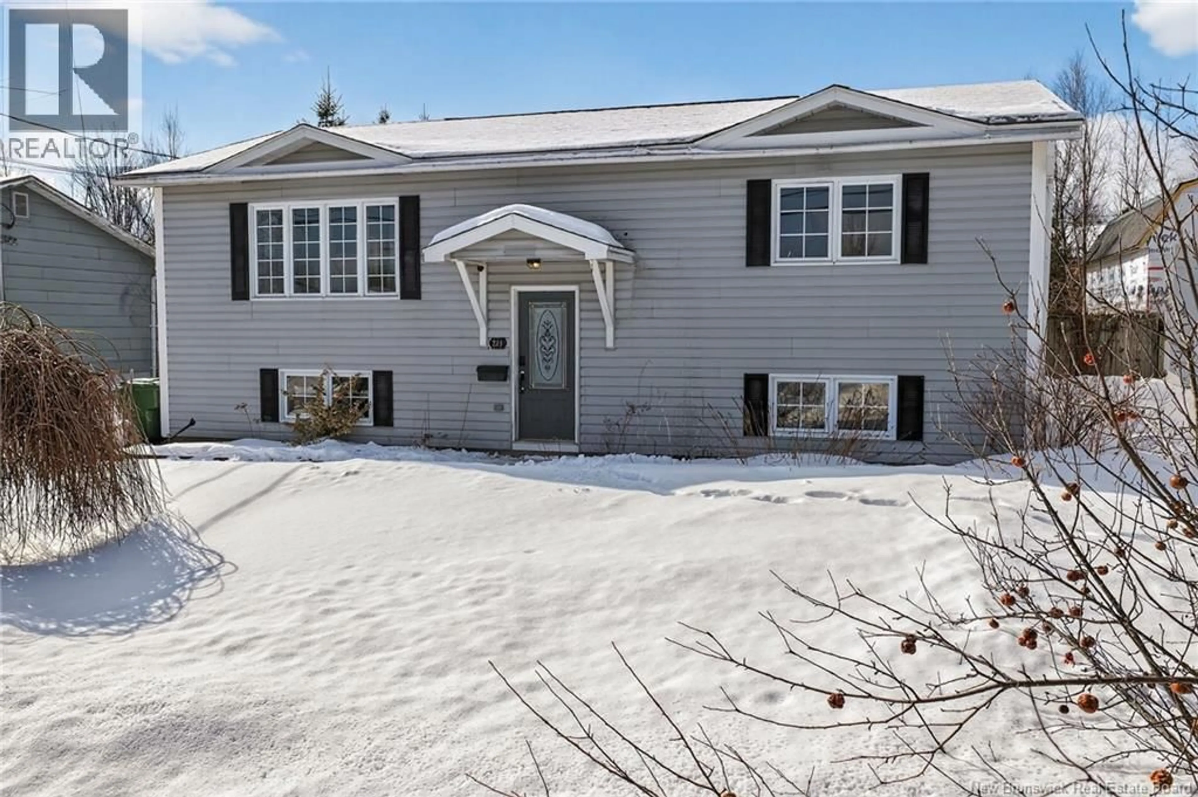 Home with vinyl exterior material, street for 229 CALLOWHILL ROAD, Riverview New Brunswick E1B4L3