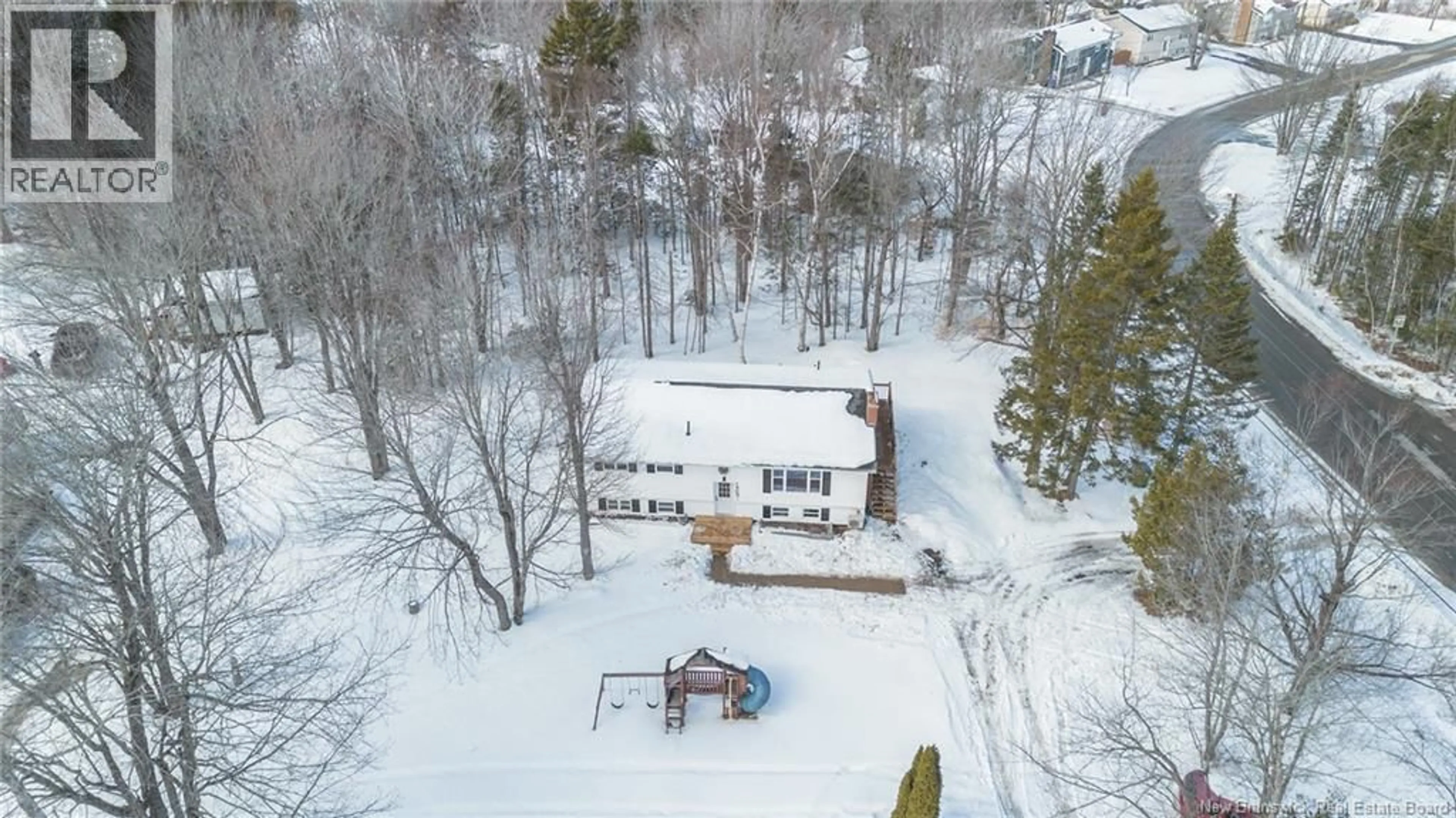 A pic from outside/outdoor area/front of a property/back of a property/a pic from drone, unknown for 1903 ROUTE 640, Hanwell New Brunswick E3C1M4
