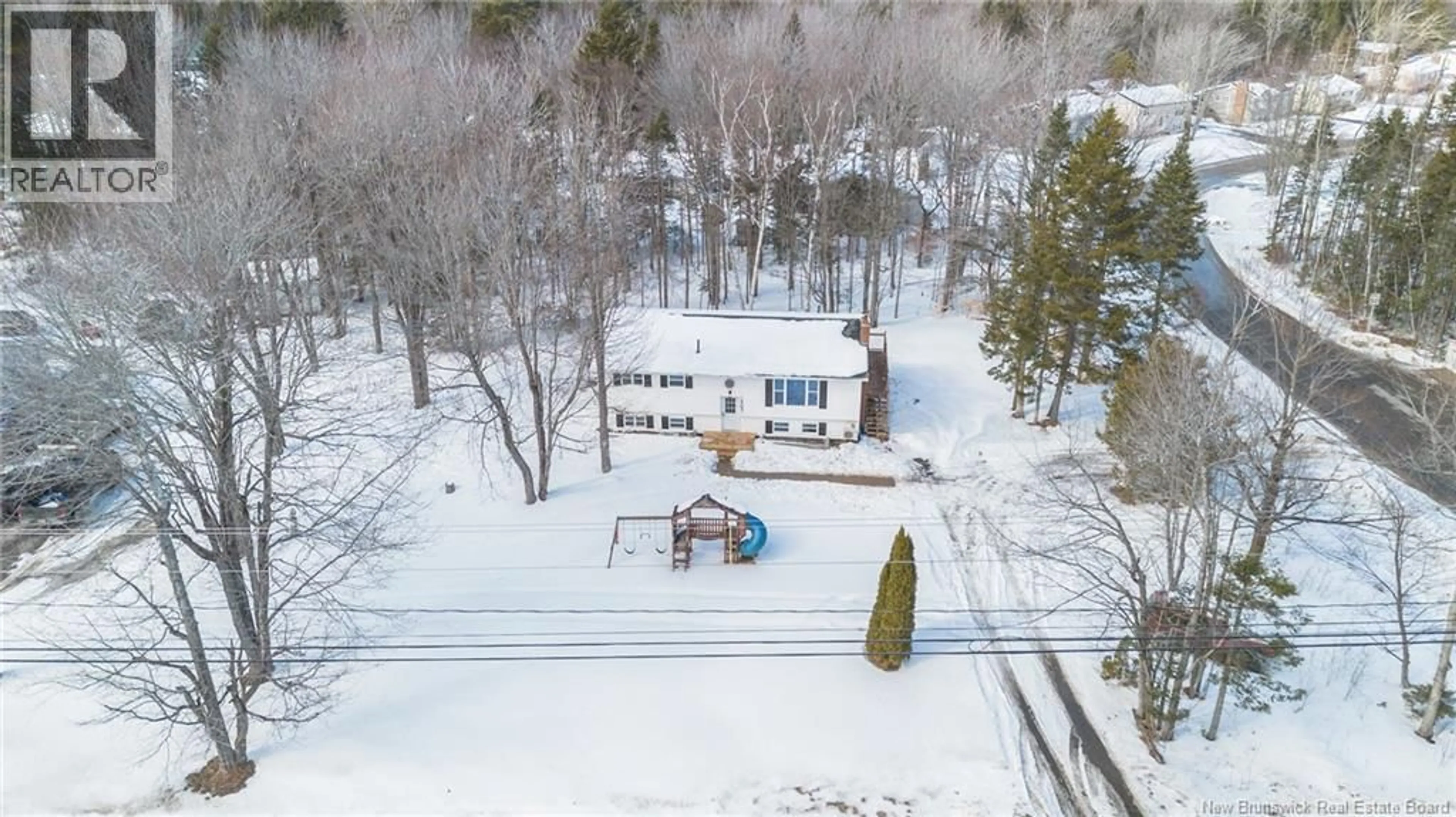A pic from outside/outdoor area/front of a property/back of a property/a pic from drone, unknown for 1903 ROUTE 640, Hanwell New Brunswick E3C1M4