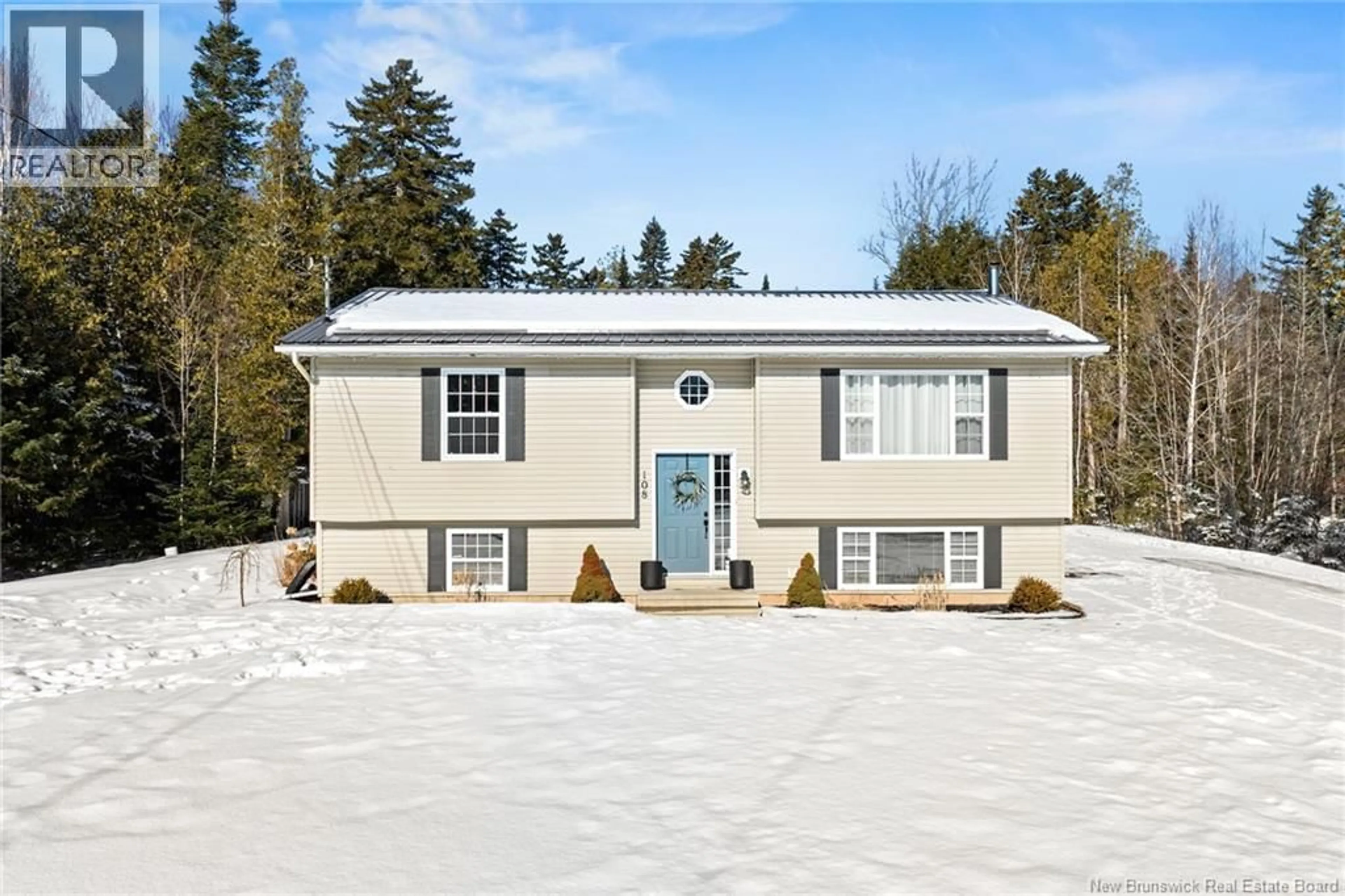 Home with vinyl exterior material, unknown for 108 TUDOR AVENUE, Charters Settlement New Brunswick E3C1X6