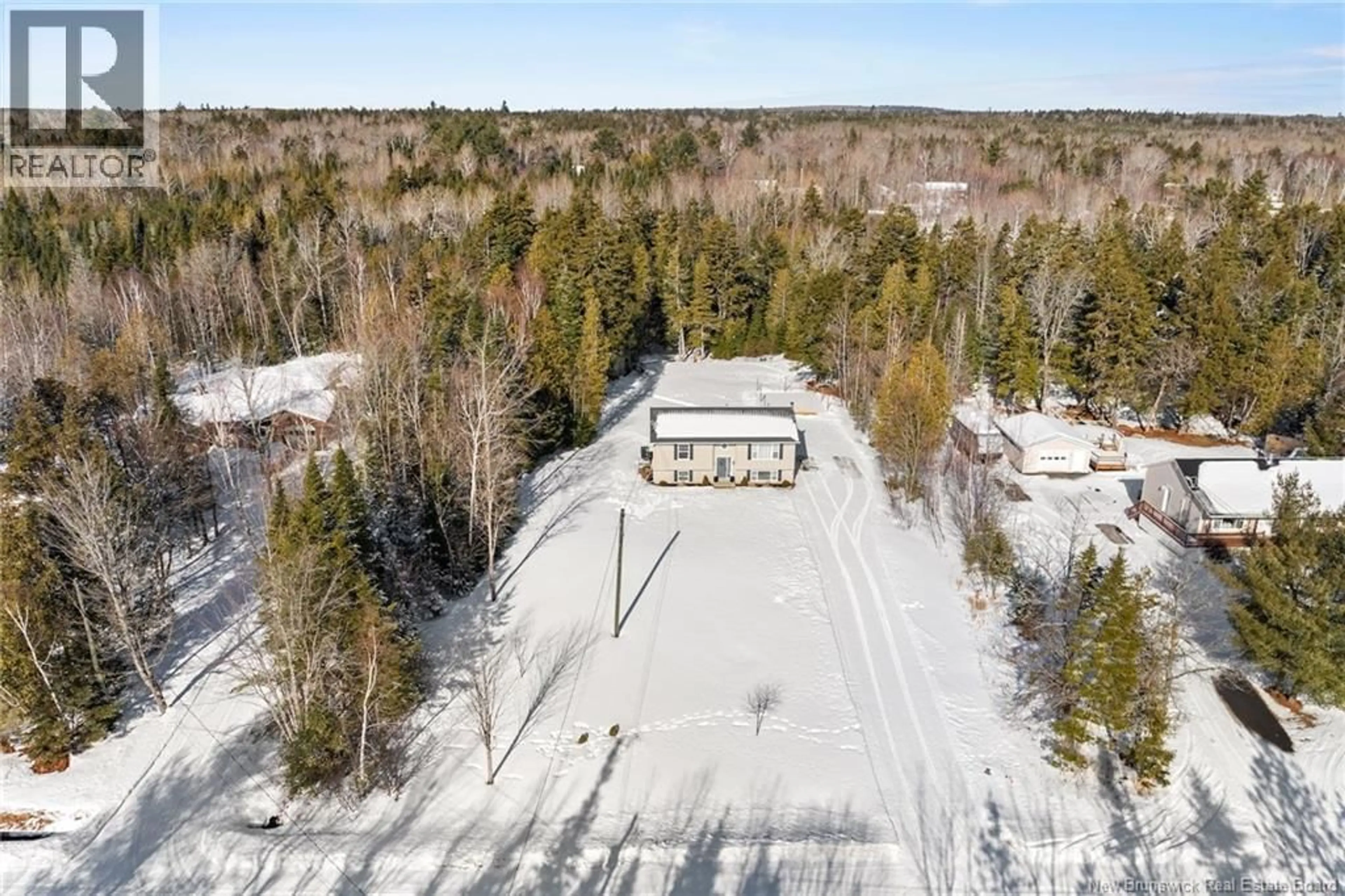 A pic from outside/outdoor area/front of a property/back of a property/a pic from drone, building for 108 TUDOR AVENUE, Charters Settlement New Brunswick E3C1X6
