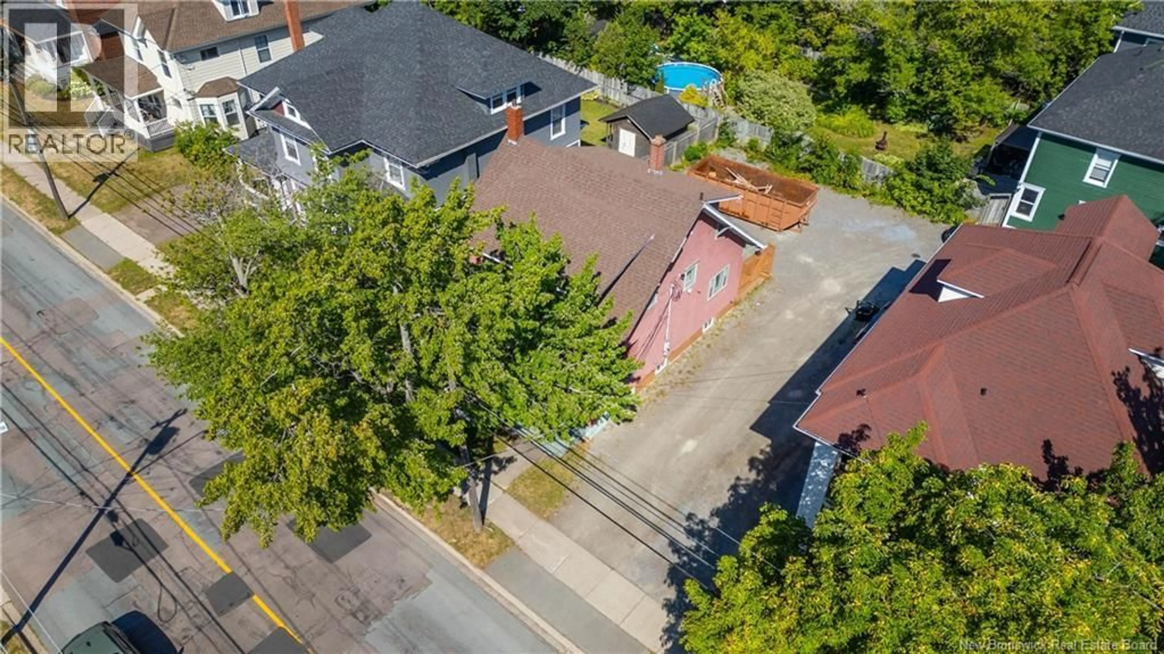 A pic from outside/outdoor area/front of a property/back of a property/a pic from drone, street for 73 JOHN STREET, Moncton New Brunswick E1C2H2