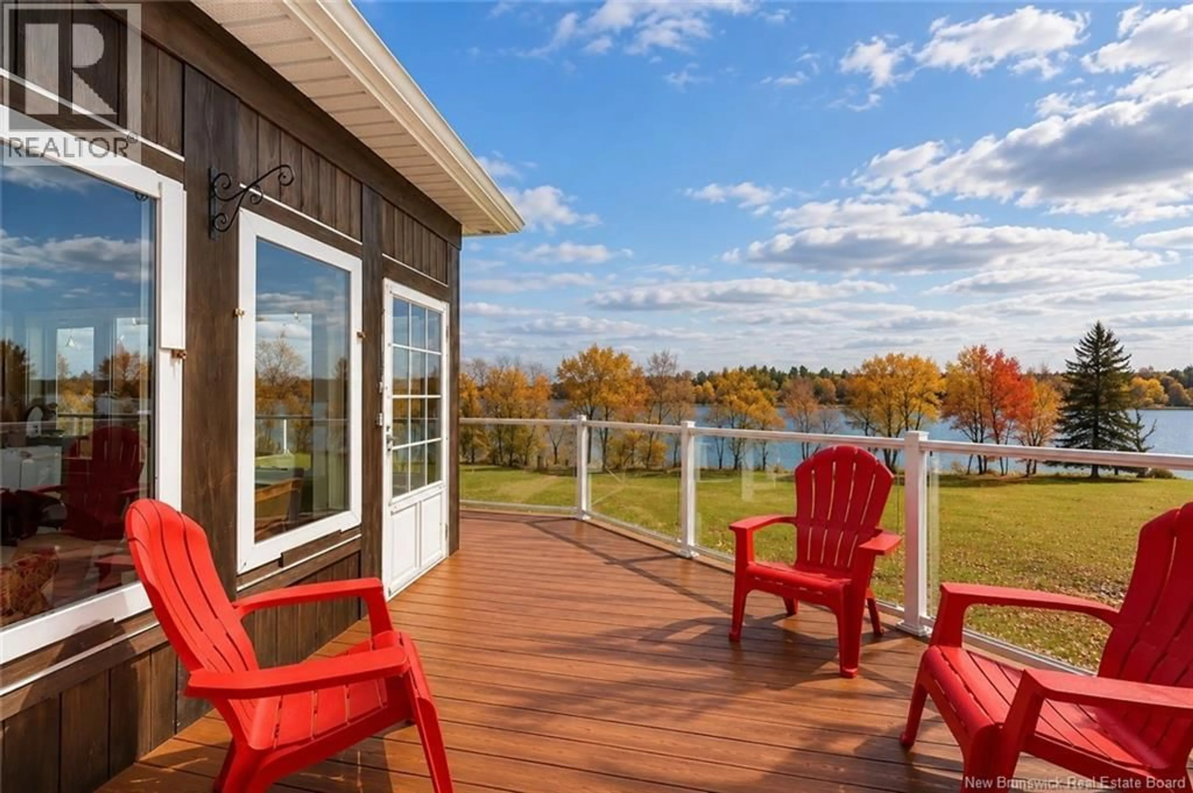 Patio, water/lake/river/ocean view for 20 ISLANDVIEW LANE, Main River New Brunswick E4T0B1