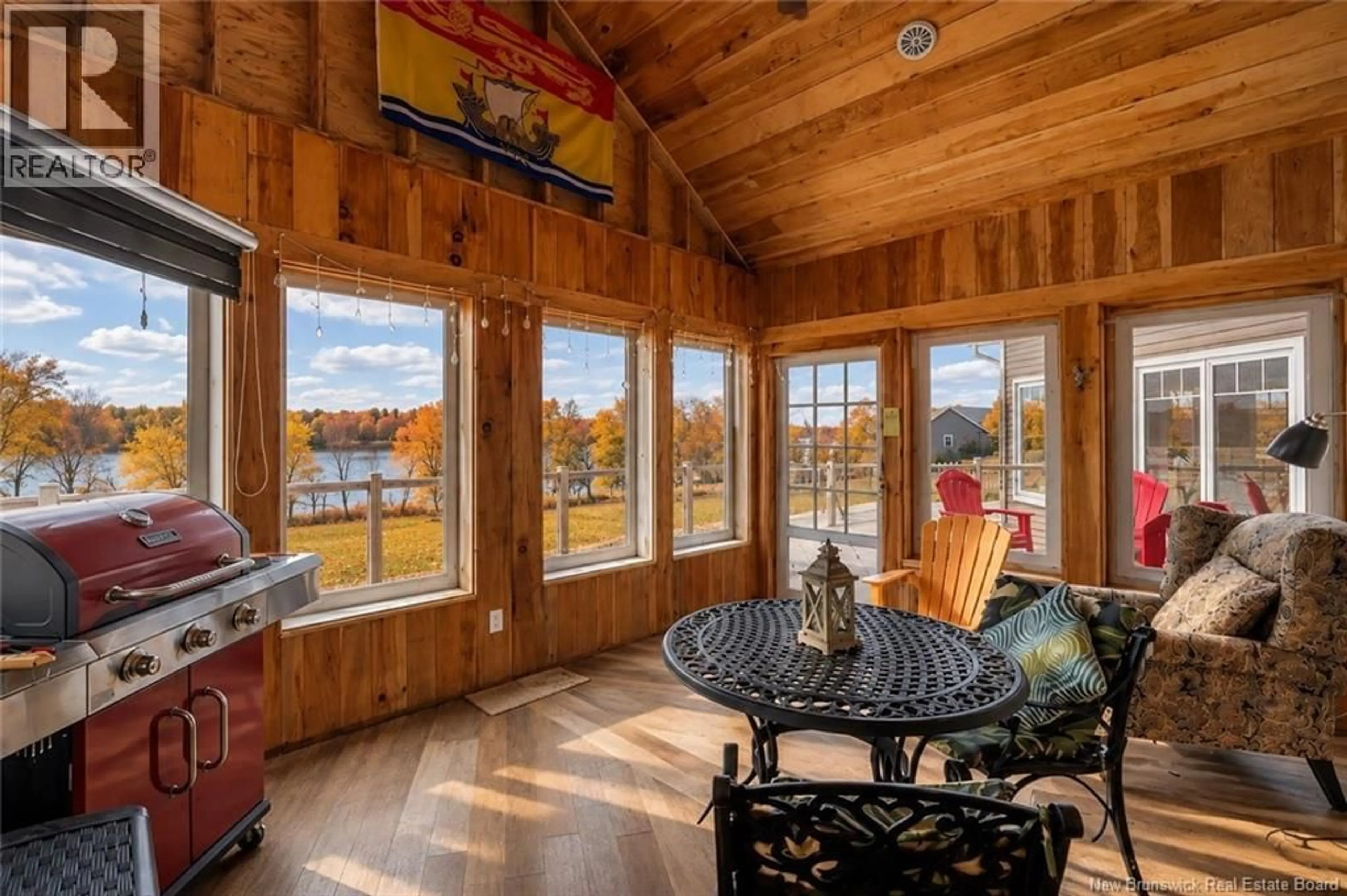 Patio, water/lake/river/ocean view for 20 ISLANDVIEW LANE, Main River New Brunswick E4T0B1