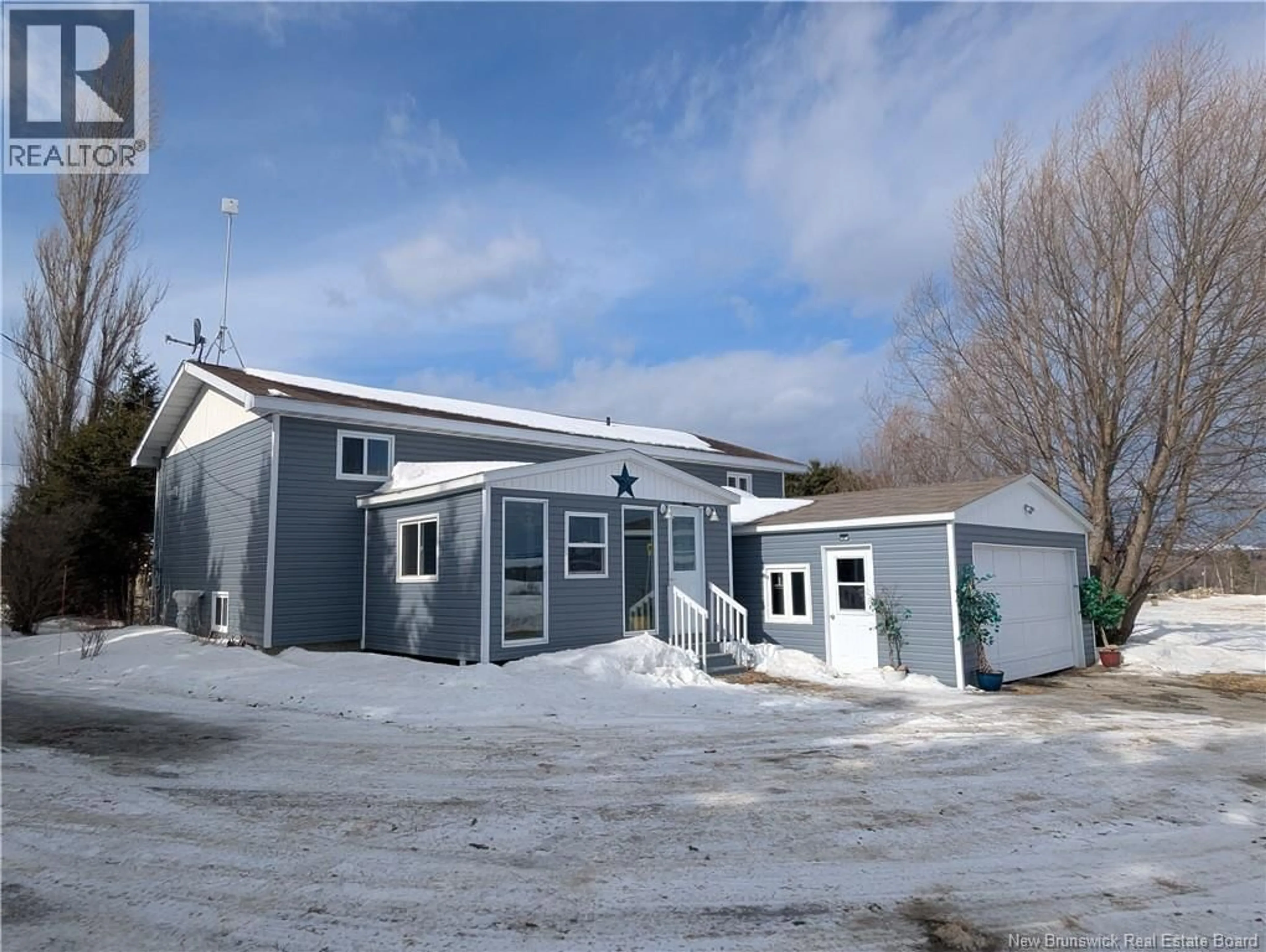 A pic from outside/outdoor area/front of a property/back of a property/a pic from drone, building for 469 ST-AMAND ROAD, Saint-André New Brunswick E3Y3K6