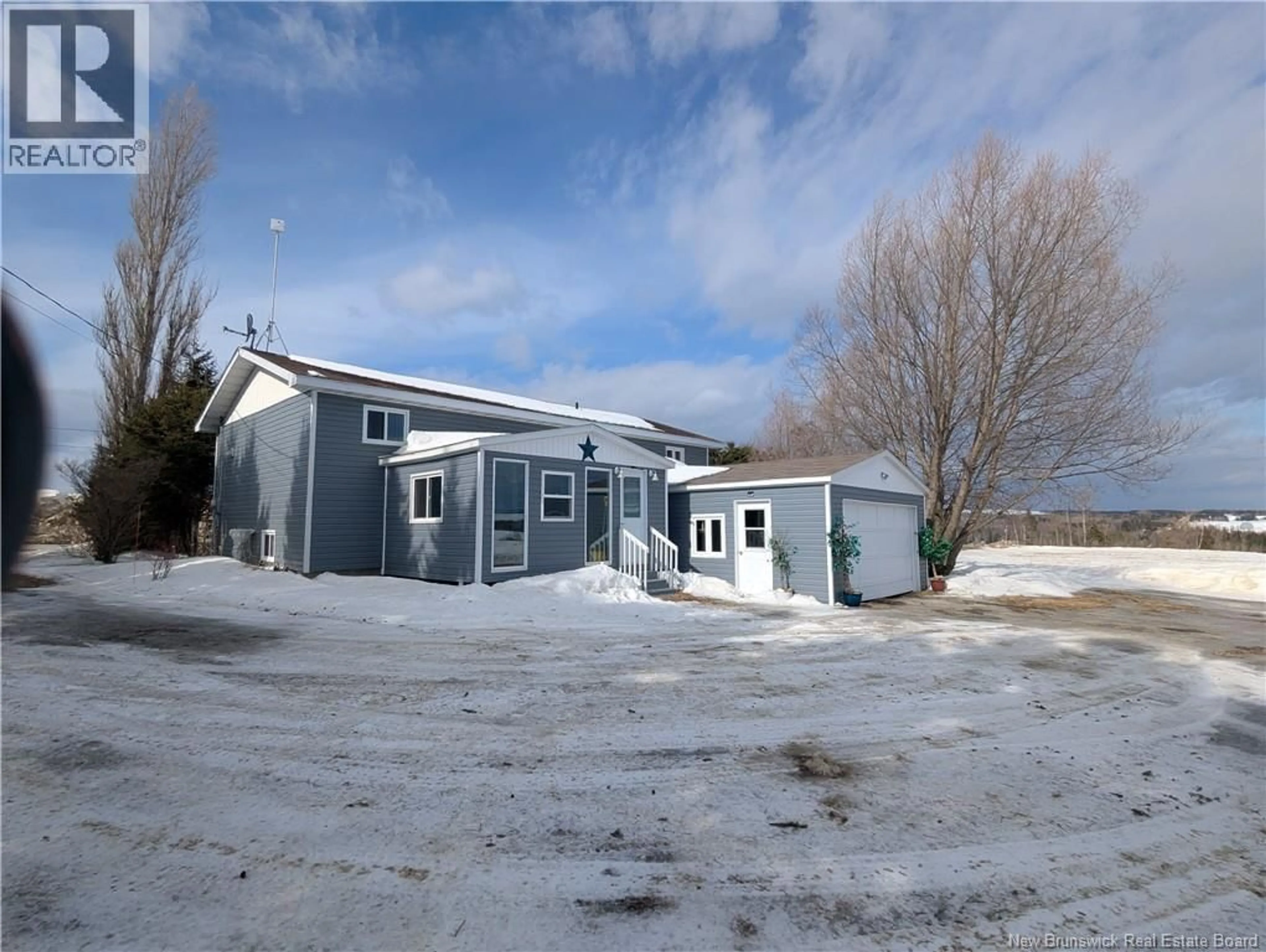 A pic from outside/outdoor area/front of a property/back of a property/a pic from drone, street for 469 ST-AMAND ROAD, Saint-André New Brunswick E3Y3K6