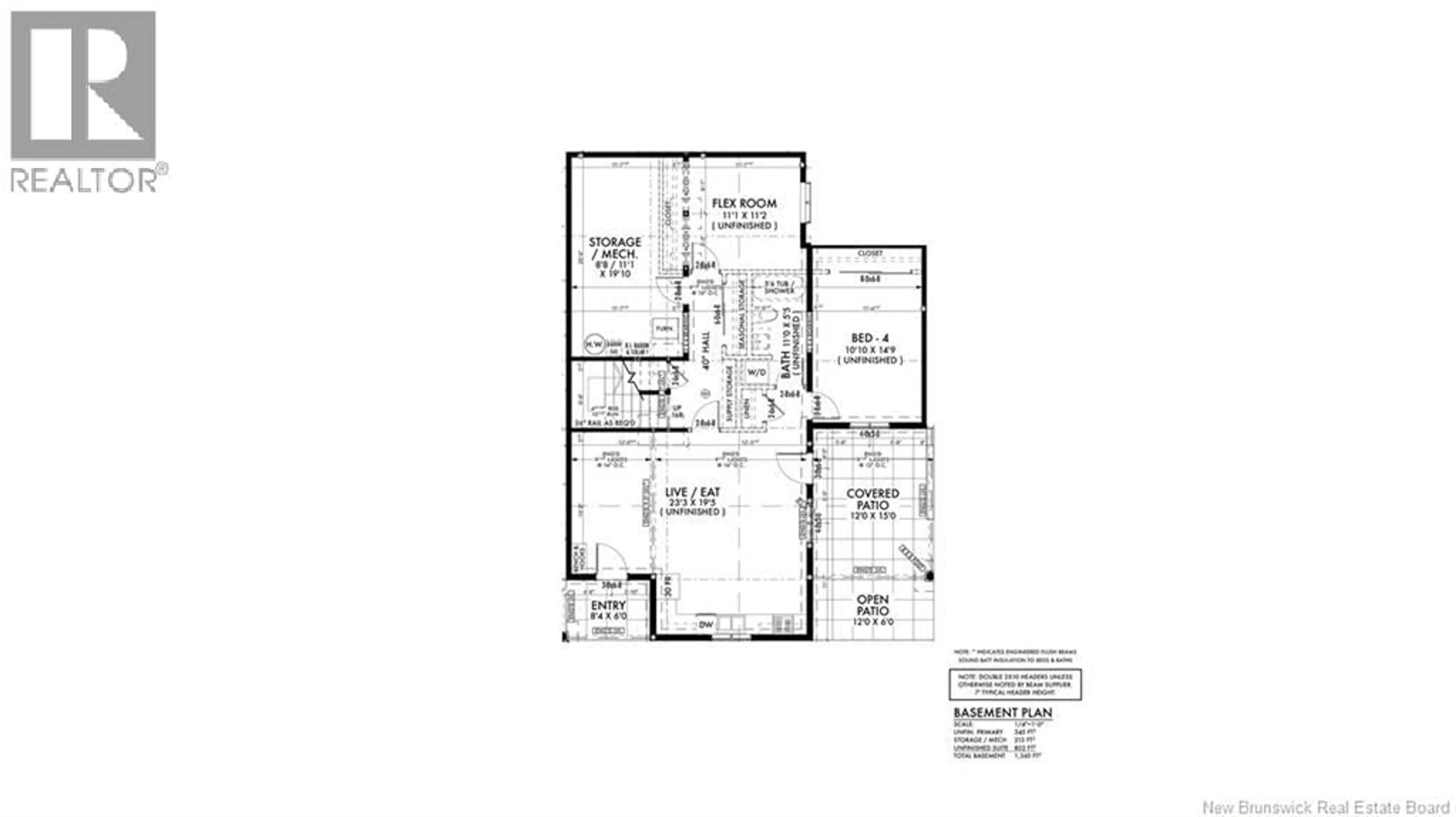 Floor plan for 18 REBA ROAD, Saint John New Brunswick E2J5E2