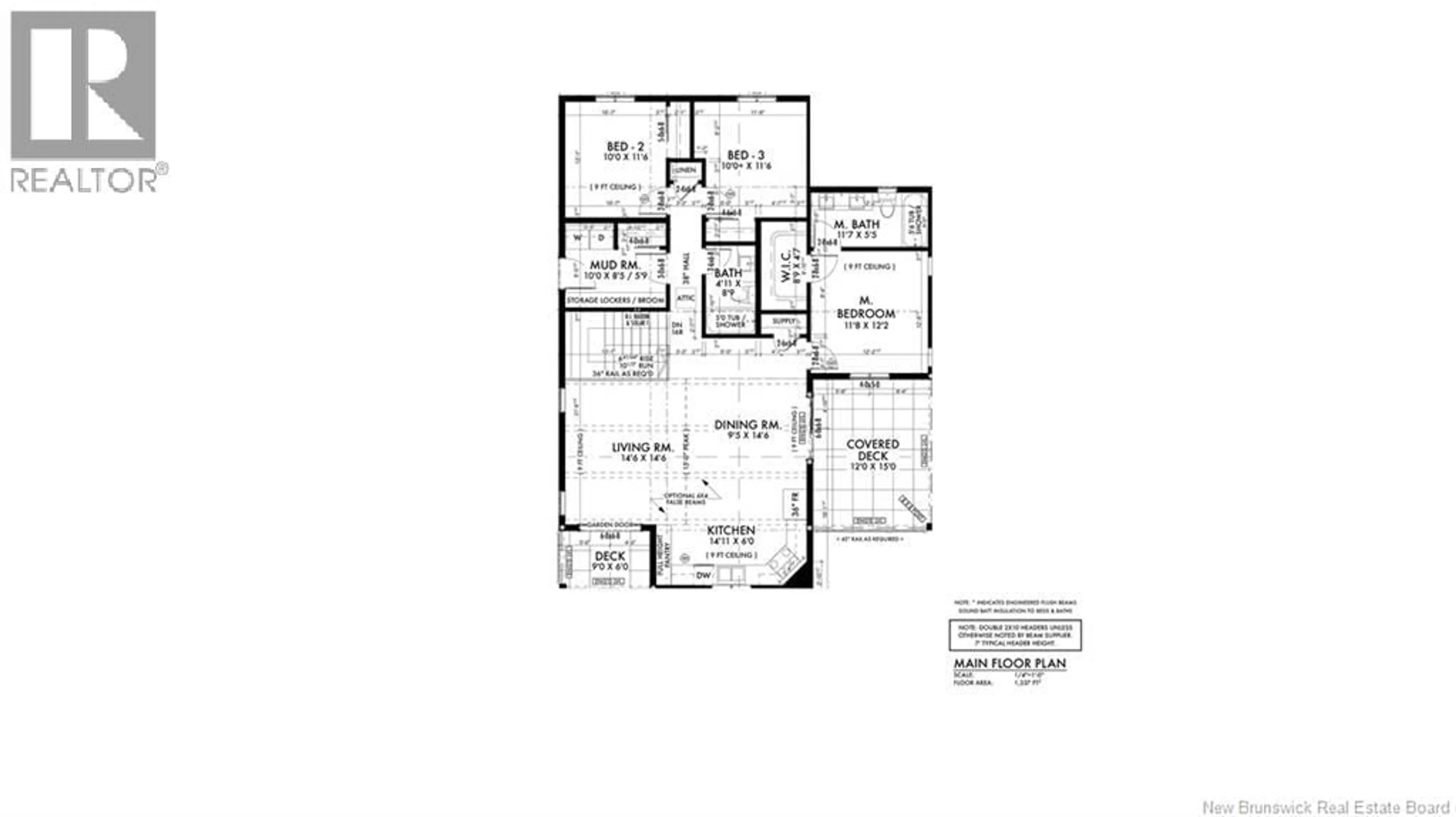 Floor plan for 18 REBA ROAD, Saint John New Brunswick E2J5E2