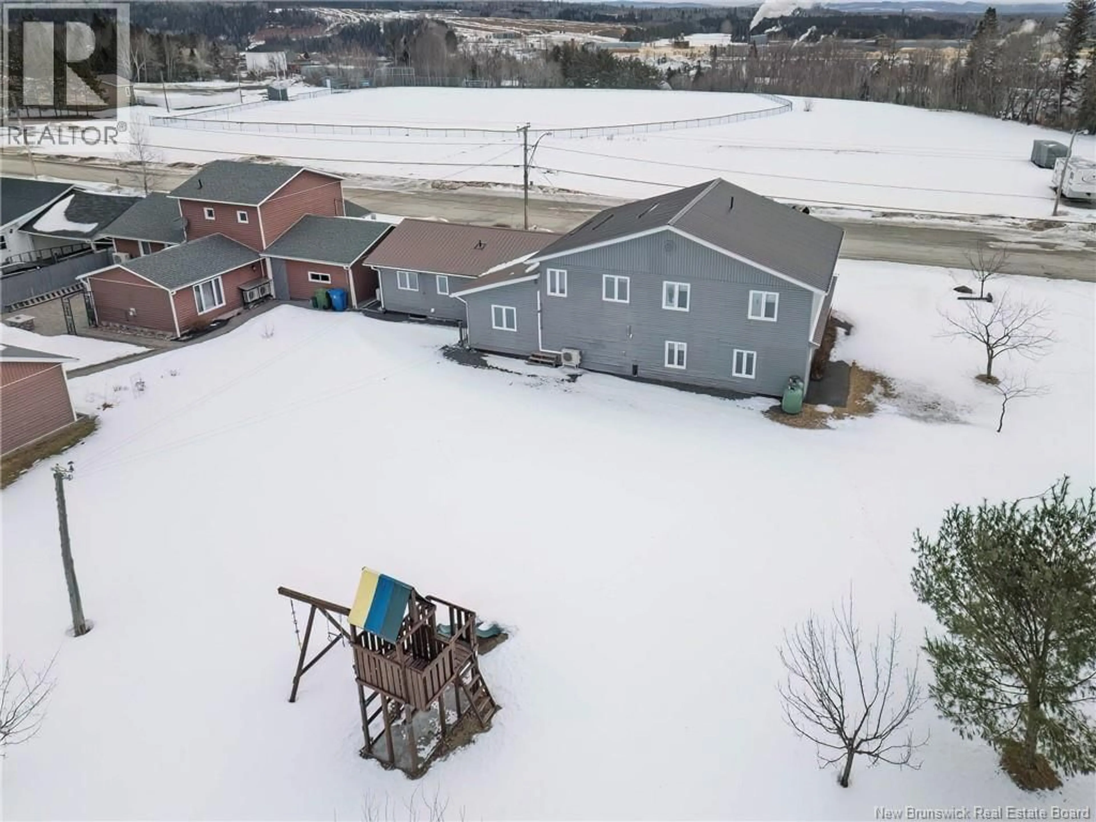 A pic from outside/outdoor area/front of a property/back of a property/a pic from drone, unknown for 53 CENTENNIAL STREET, Plaster Rock New Brunswick E7G1J2