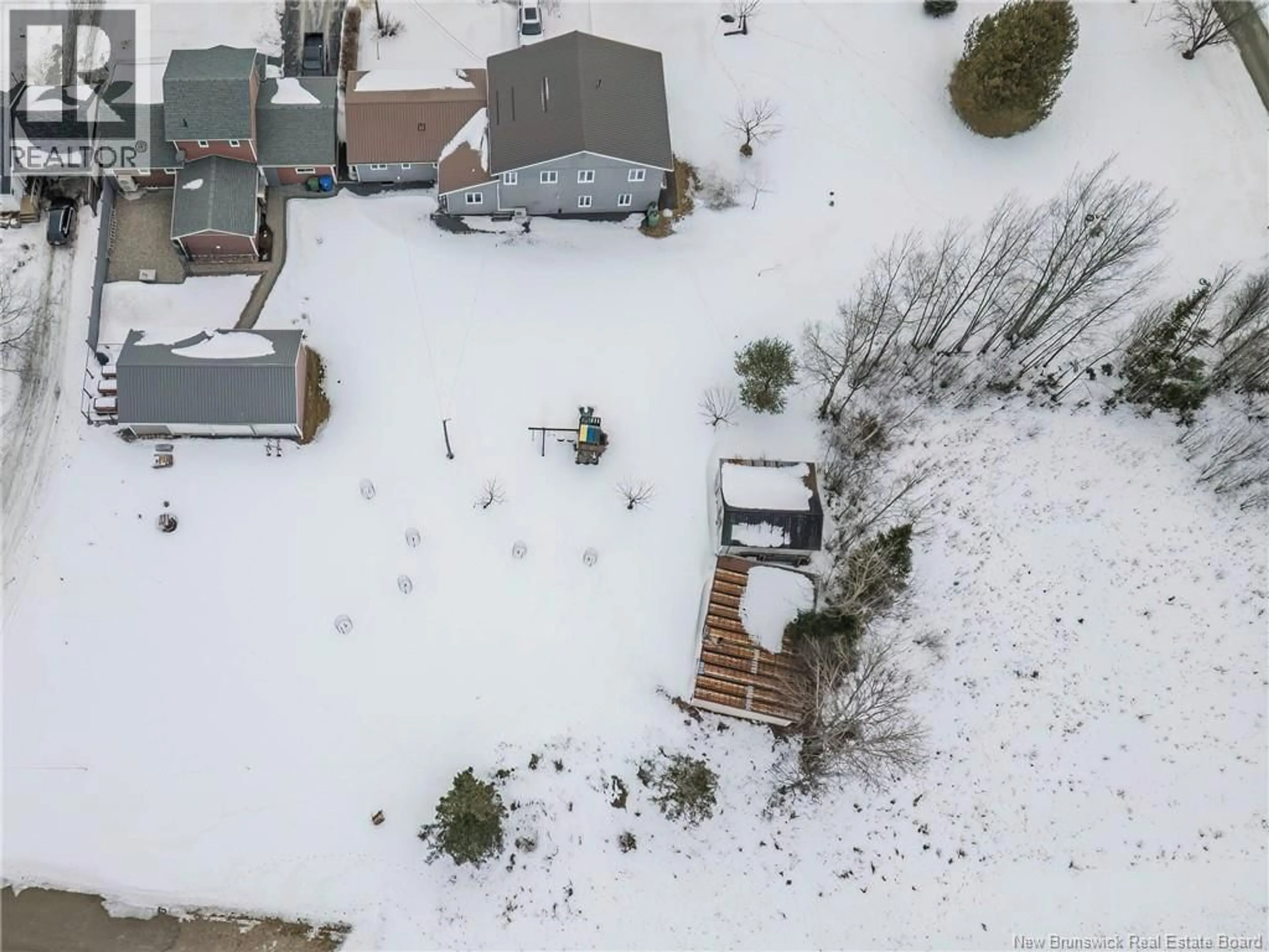 A pic from outside/outdoor area/front of a property/back of a property/a pic from drone, street for 53 CENTENNIAL STREET, Plaster Rock New Brunswick E7G1J2