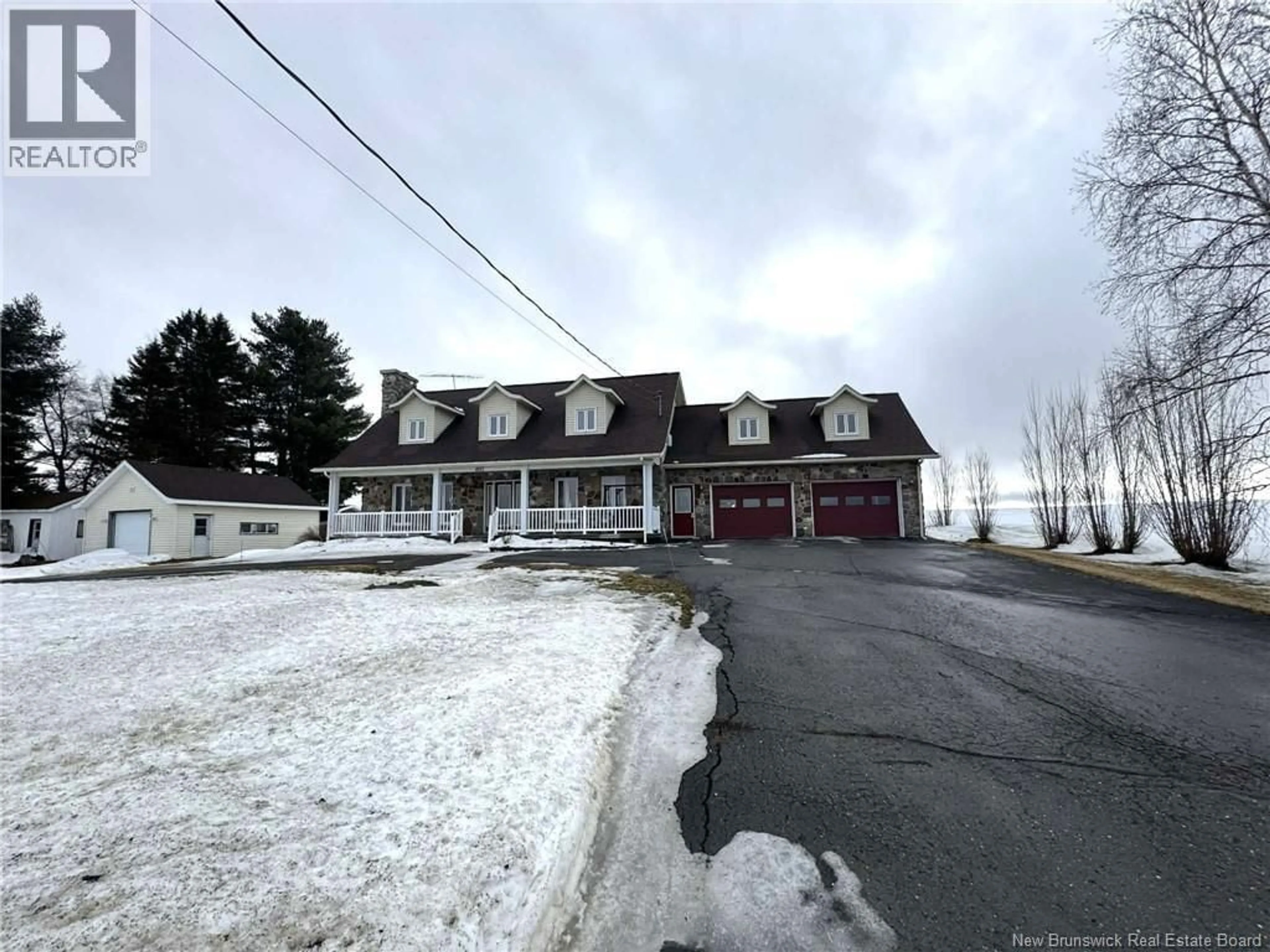 A pic from outside/outdoor area/front of a property/back of a property/a pic from drone, unknown for 329 PRICE ROAD, DSL de Drummond/DSL of Drummond New Brunswick E3Y2A7