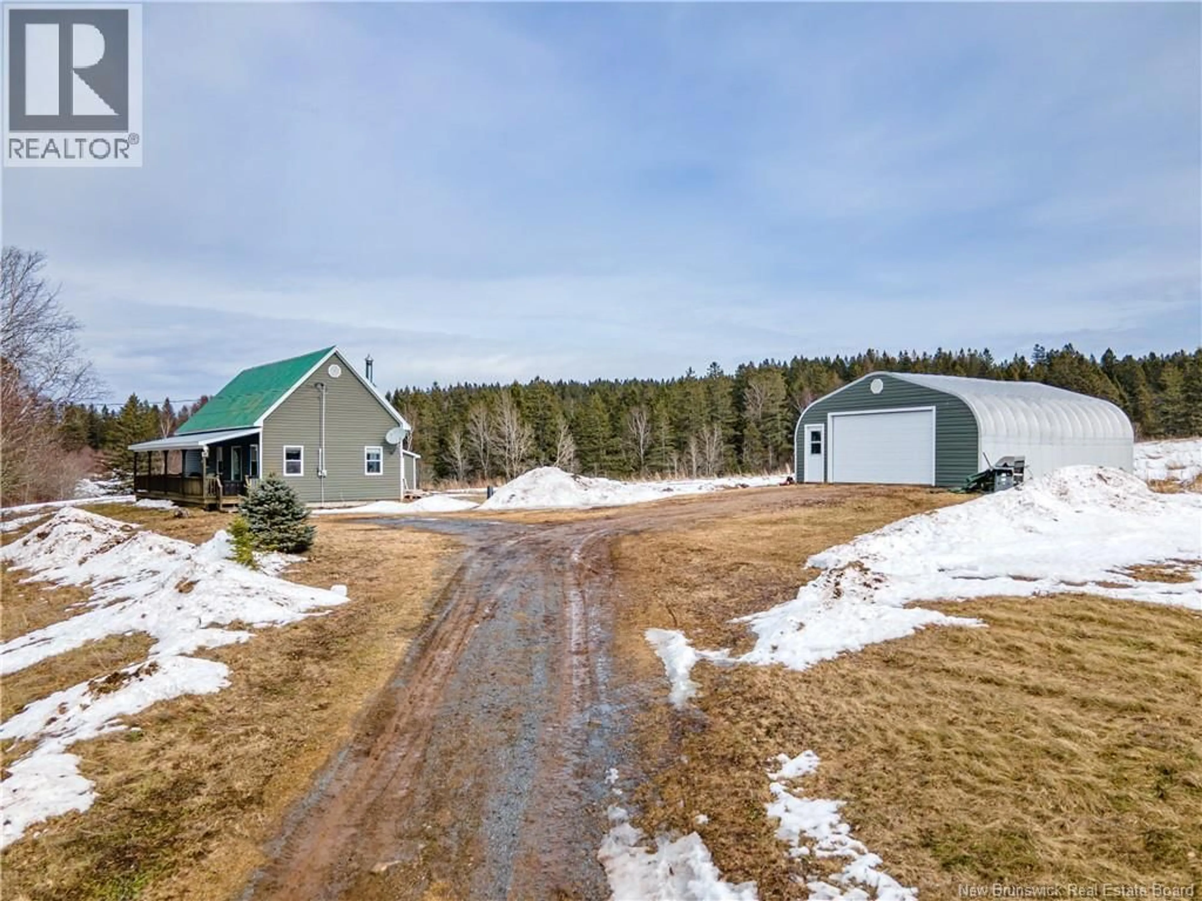 A pic from outside/outdoor area/front of a property/back of a property/a pic from drone, mountain view for 1130 CARSONVILLE ROAD, Carsonville New Brunswick E4G1B3