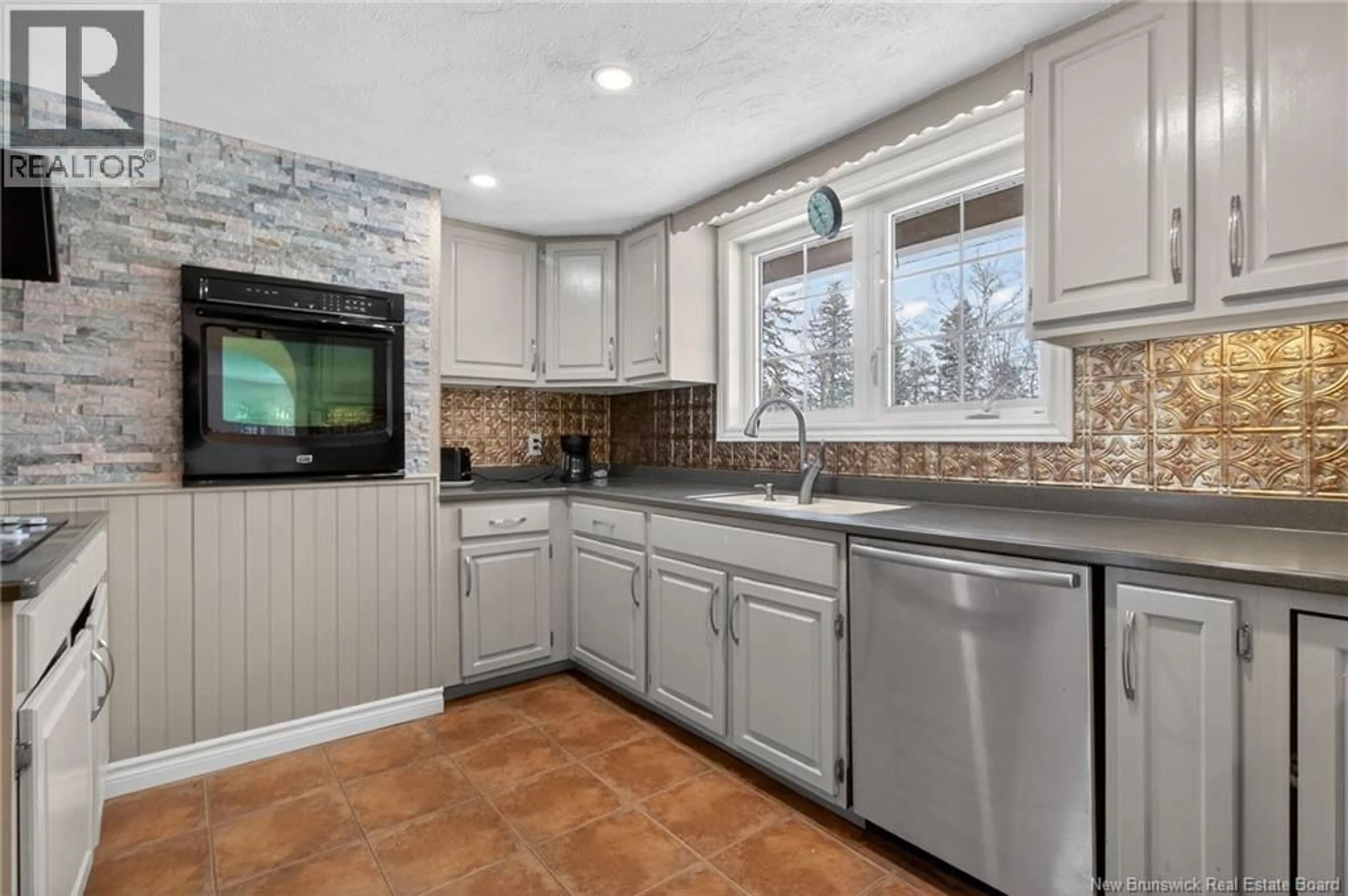 Open concept kitchen, ceramic/tile floor for 2382 ROUTE 490, Ammon New Brunswick E1G4R8