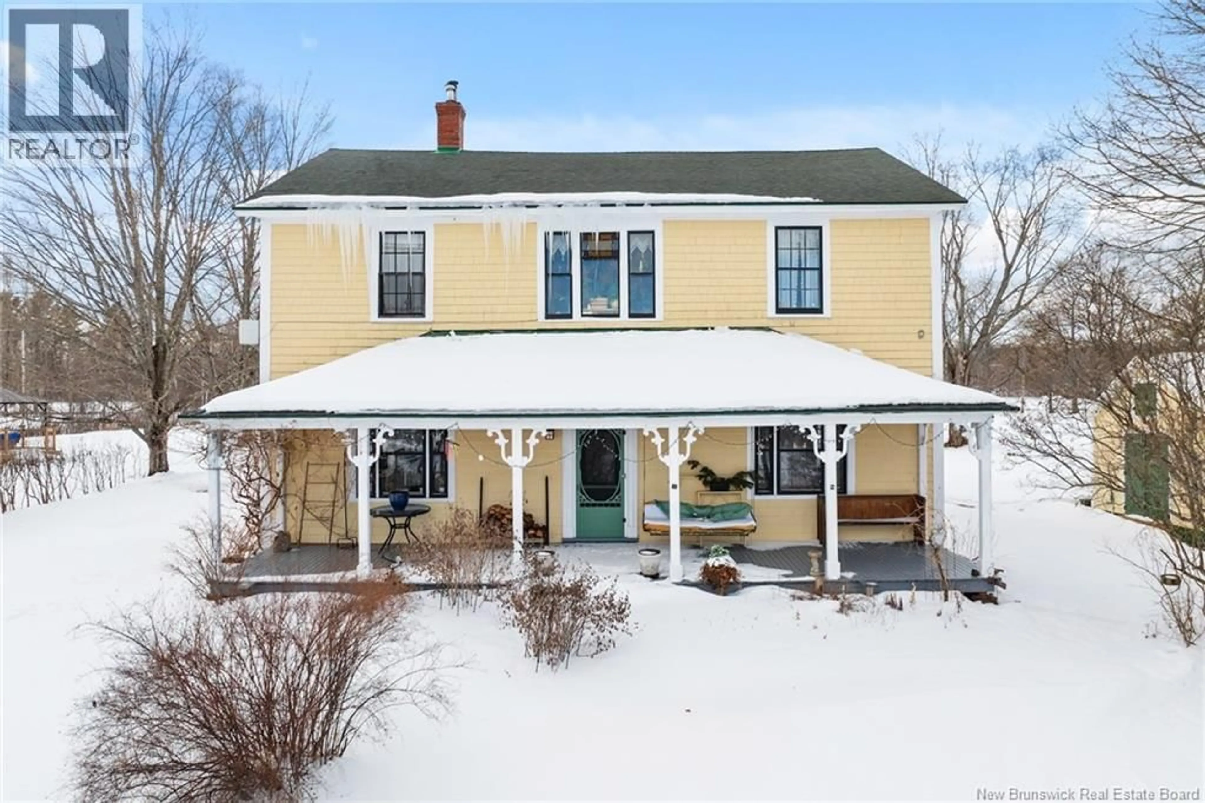 Home with vinyl exterior material, street for 94 TILLEY ROAD, Gagetown New Brunswick E5M1B6