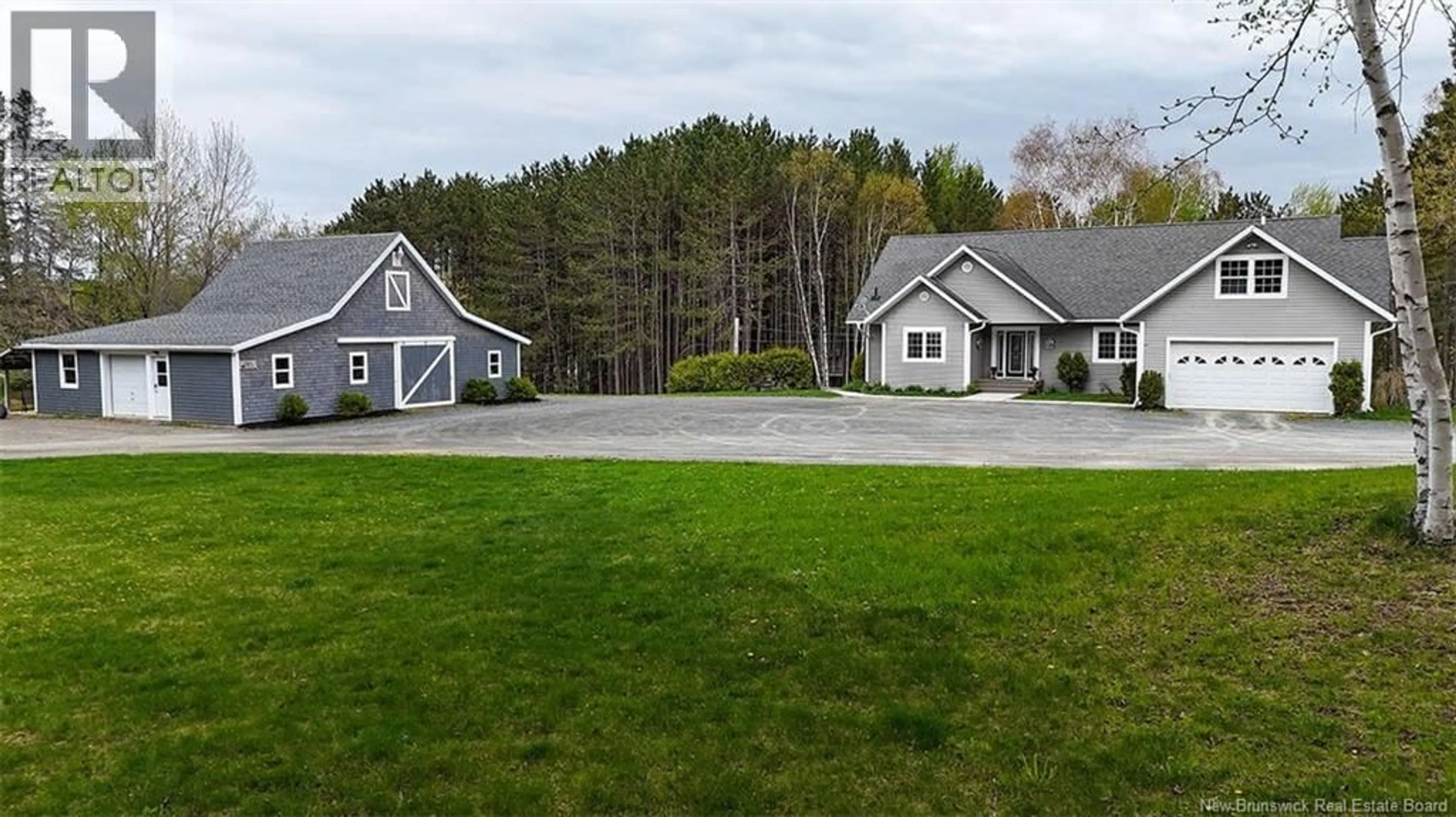 A pic from outside/outdoor area/front of a property/back of a property/a pic from drone, street for 20 LEFT BRANCH SALMON HILL ROAD, Florenceville-Bristol New Brunswick E7L2B6