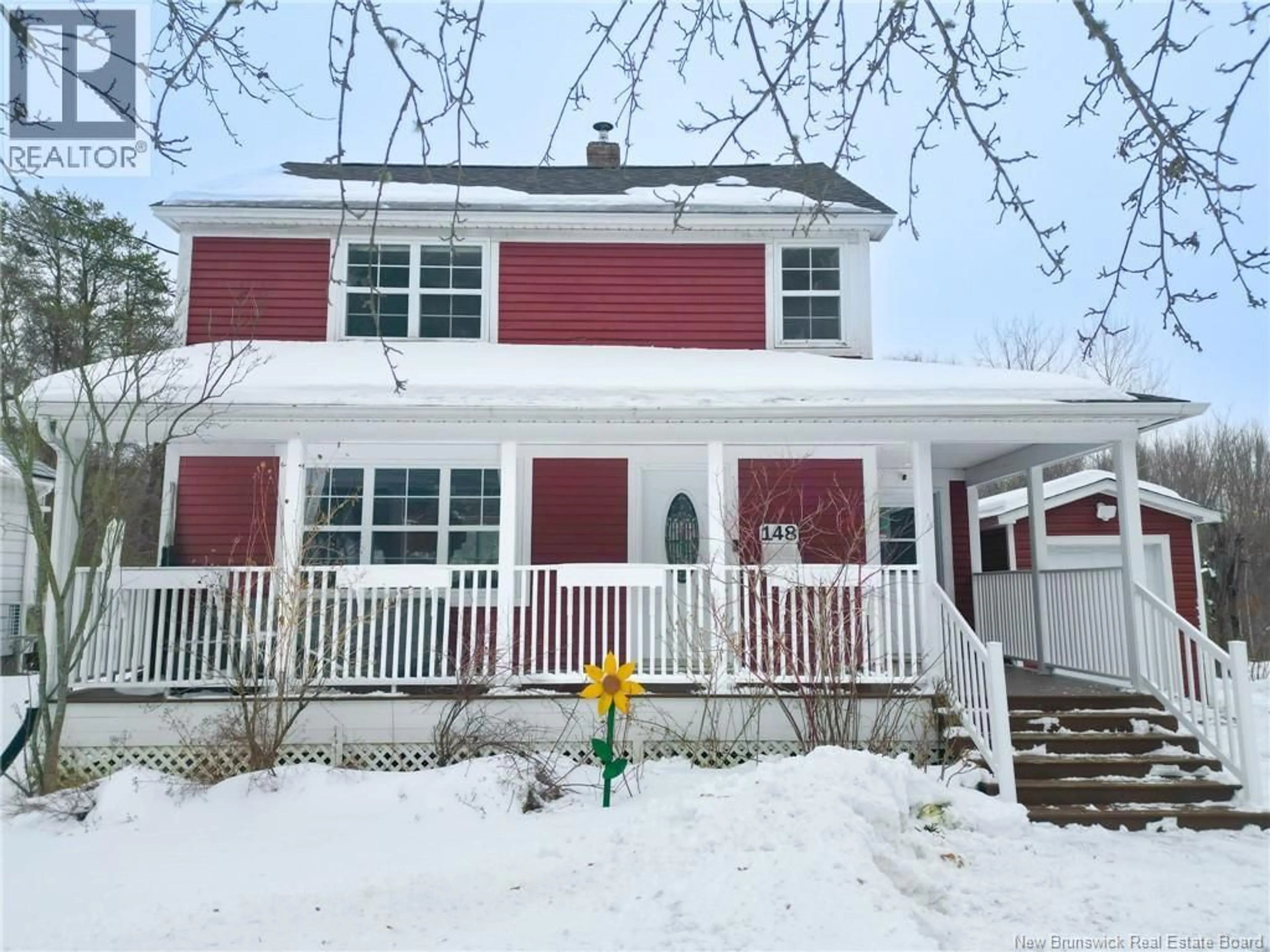 Home with vinyl exterior material, street for 148 CANADA STREET, Fredericton New Brunswick E3A3Z6