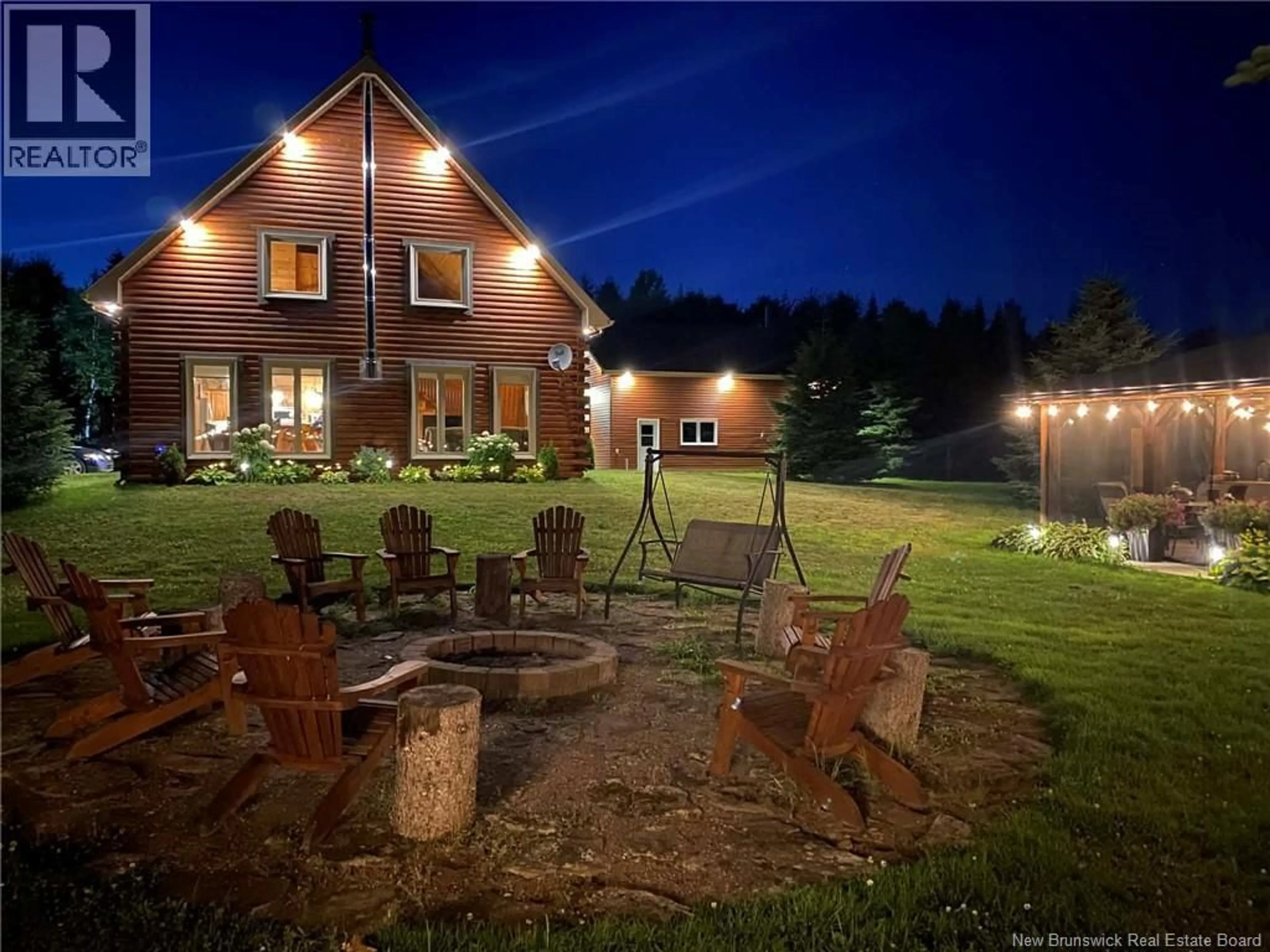 Patio, mountain view for 4481 ROUTE 180, South Tetagouche New Brunswick E2A7G8