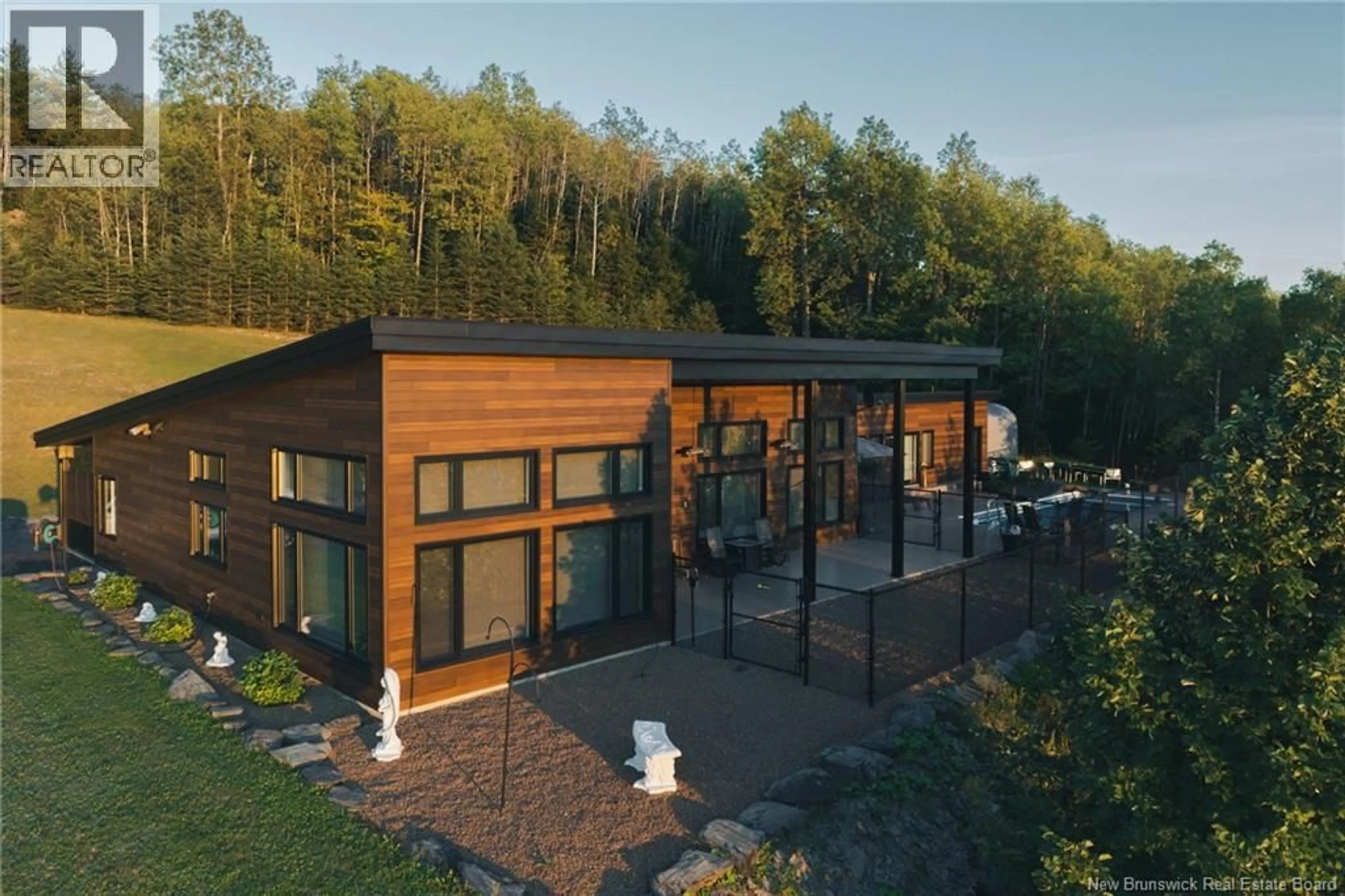 A pic from outside/outdoor area/front of a property/back of a property/a pic from drone, building for 83 MAXIME ROAD, Saint-Jacques New Brunswick E7B2C4