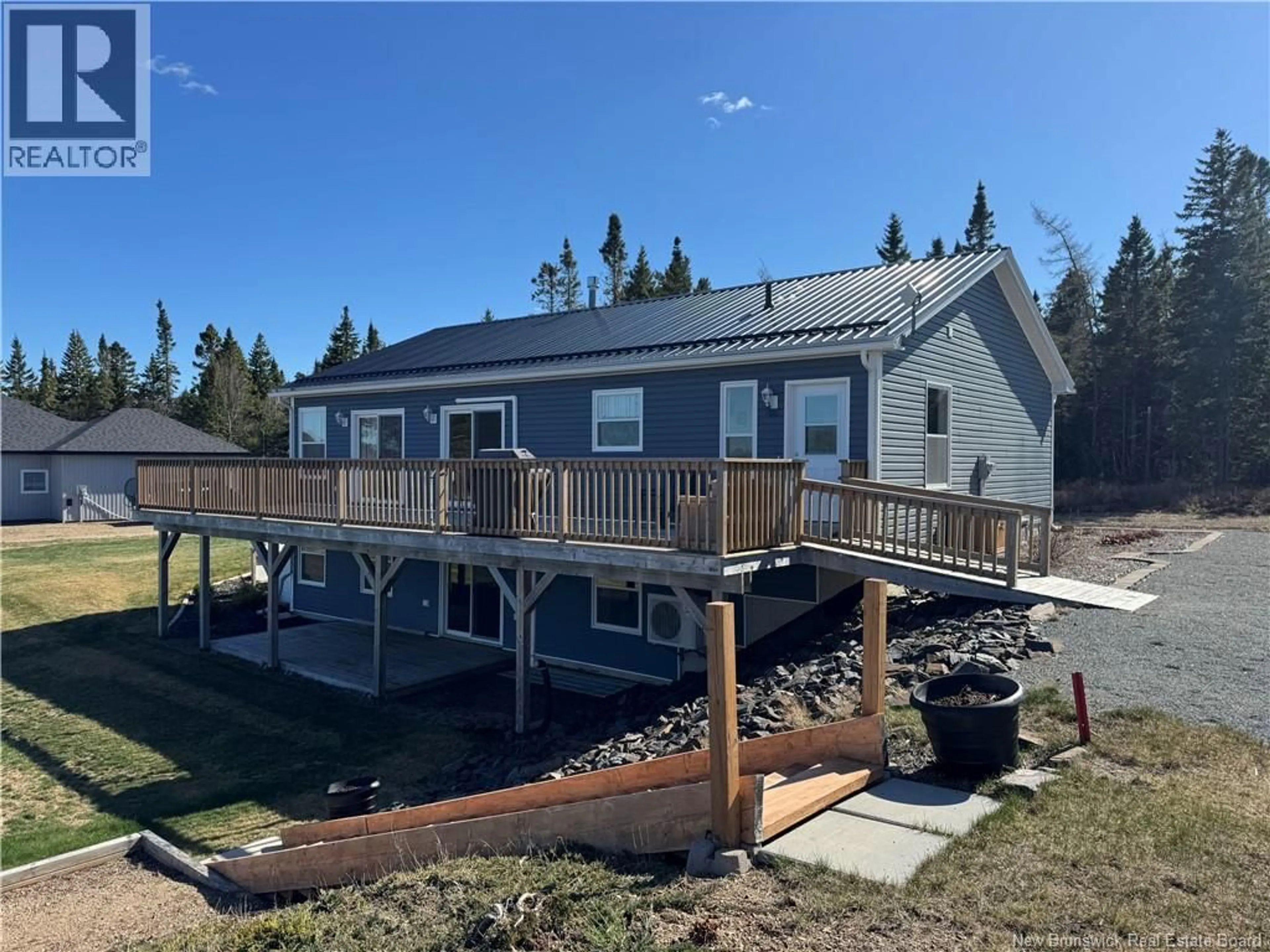 A pic from outside/outdoor area/front of a property/back of a property/a pic from drone, water/lake/river/ocean view for 59 MCCARTHY'S POINT ROAD, Pocologan New Brunswick E5J0B7