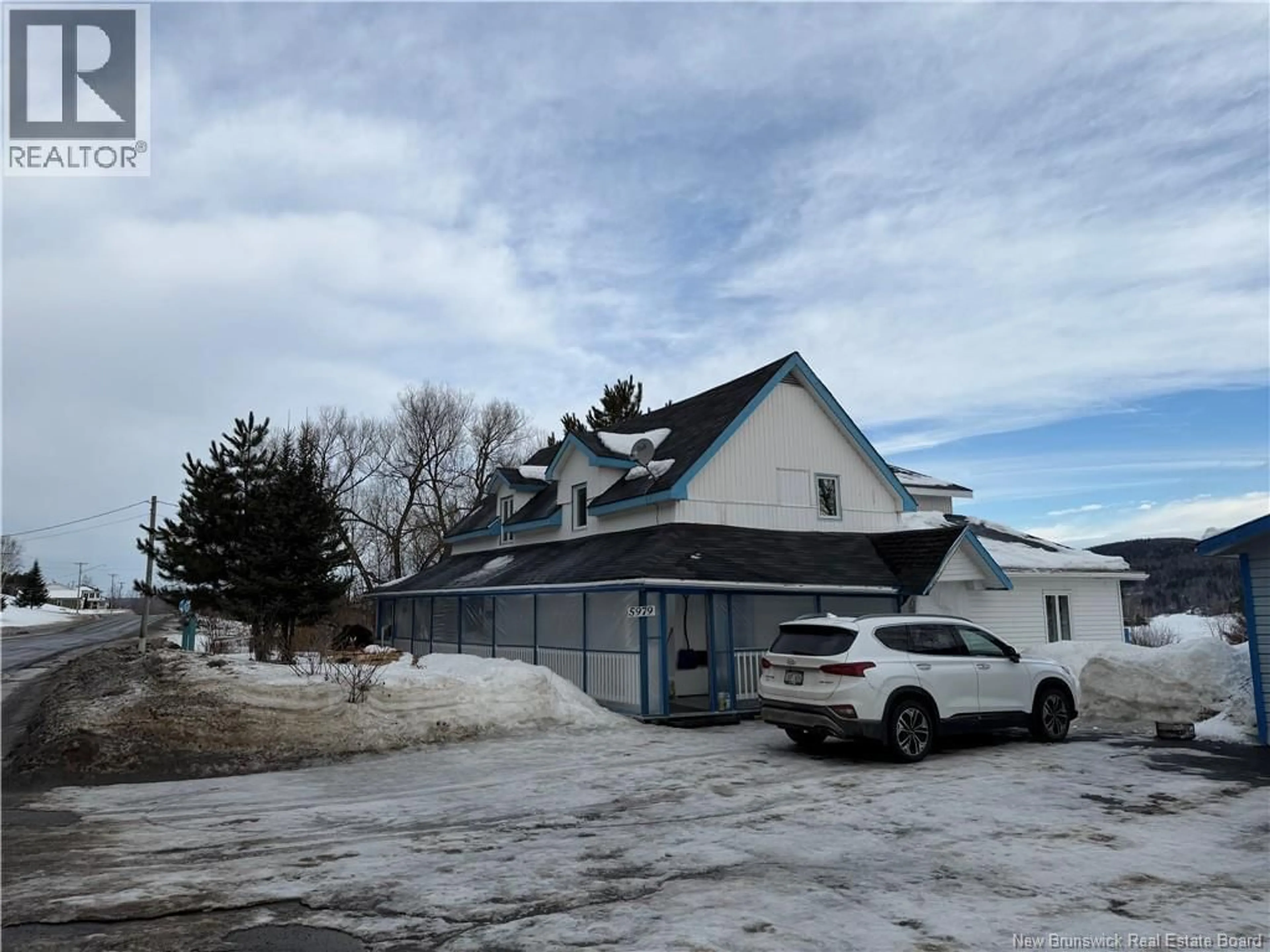 A pic from outside/outdoor area/front of a property/back of a property/a pic from drone, unknown for 5979 ROUTE 120, Lac Baker New Brunswick E7A1M9