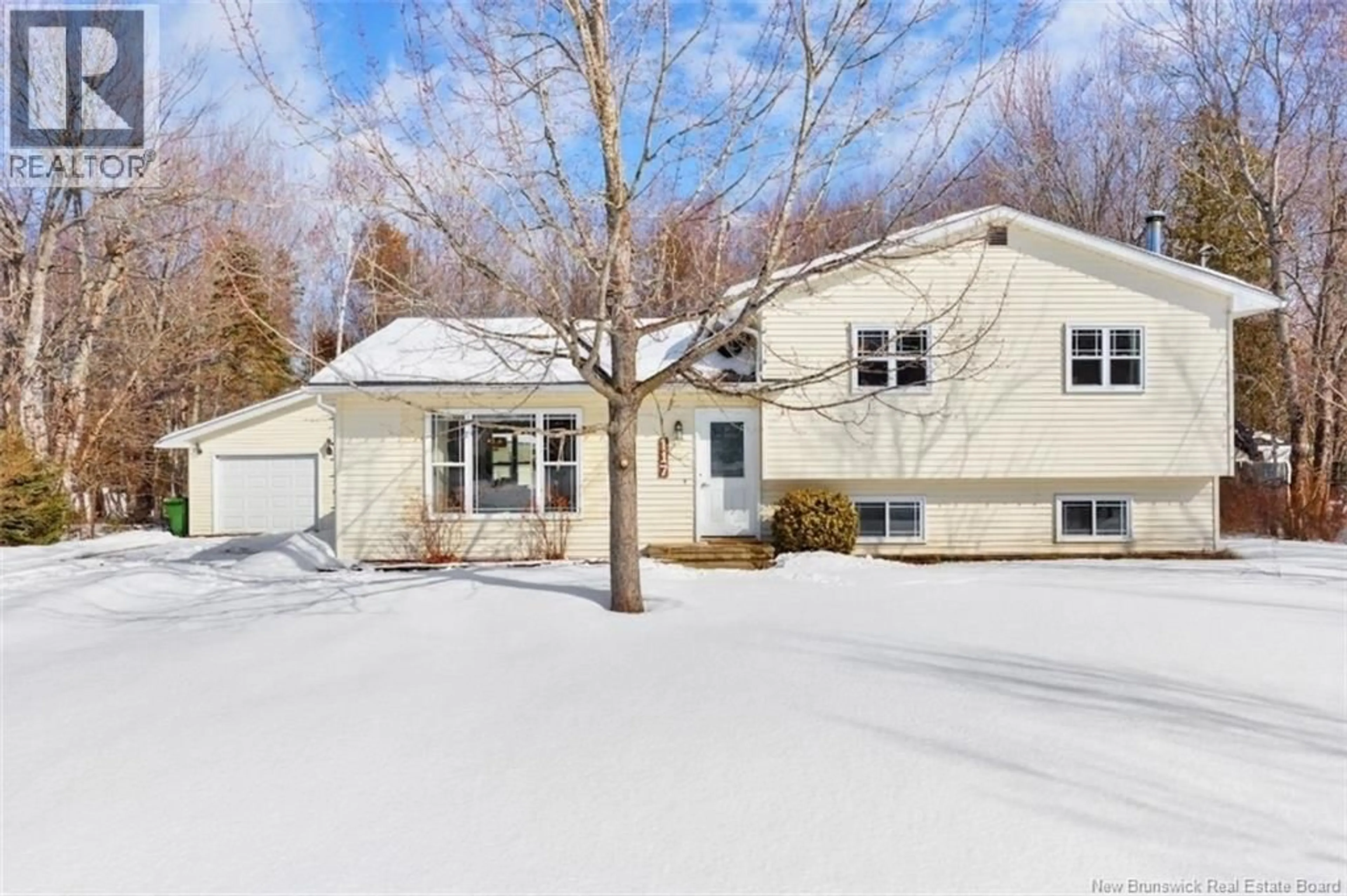 Home with vinyl exterior material, street for 117 ALEXANDER DRIVE, Beaver Dam New Brunswick E3B8A8