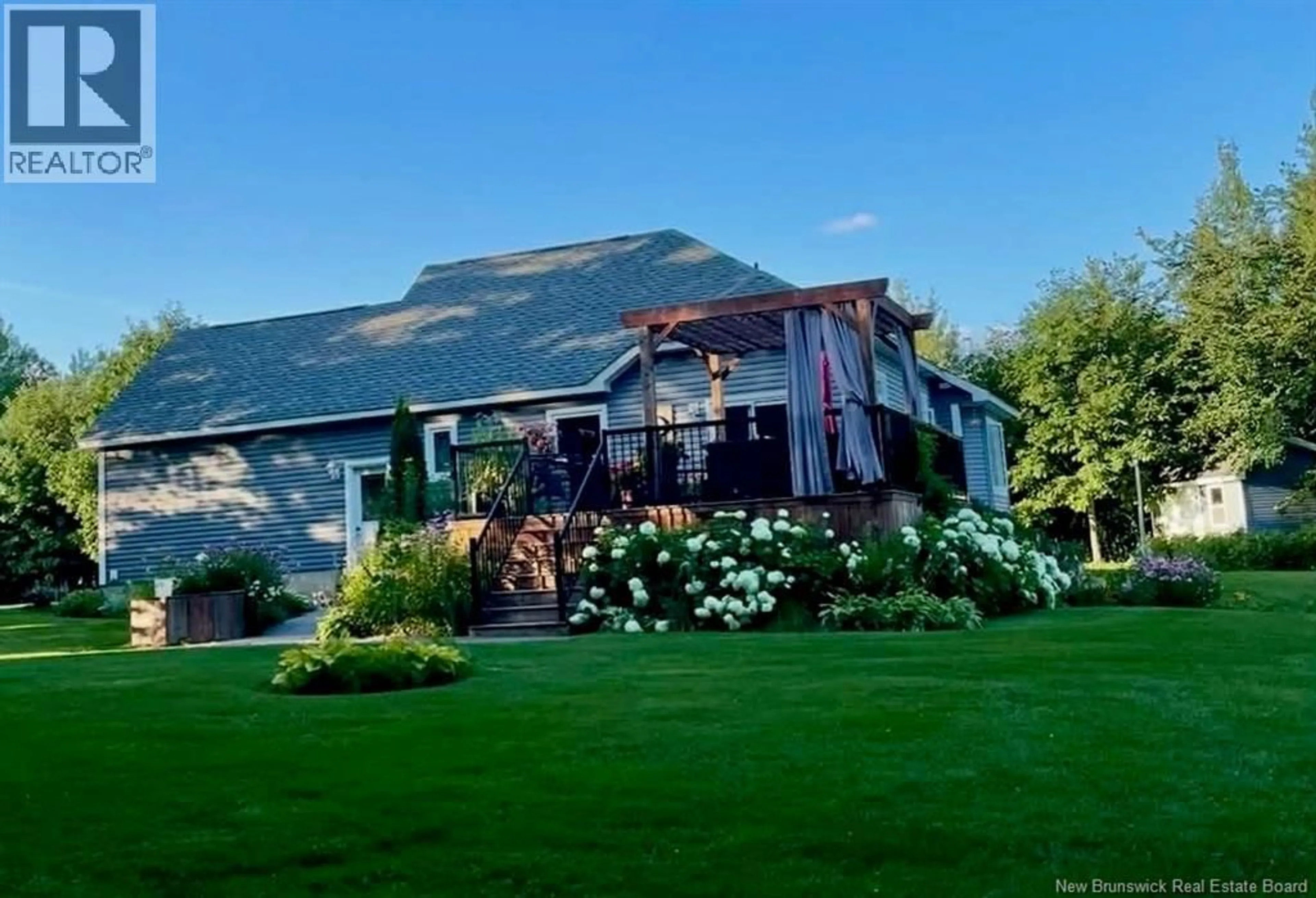 A pic from outside/outdoor area/front of a property/back of a property/a pic from drone, mountain view for 15 MYLES LANE, Boom Road New Brunswick E9E2R9