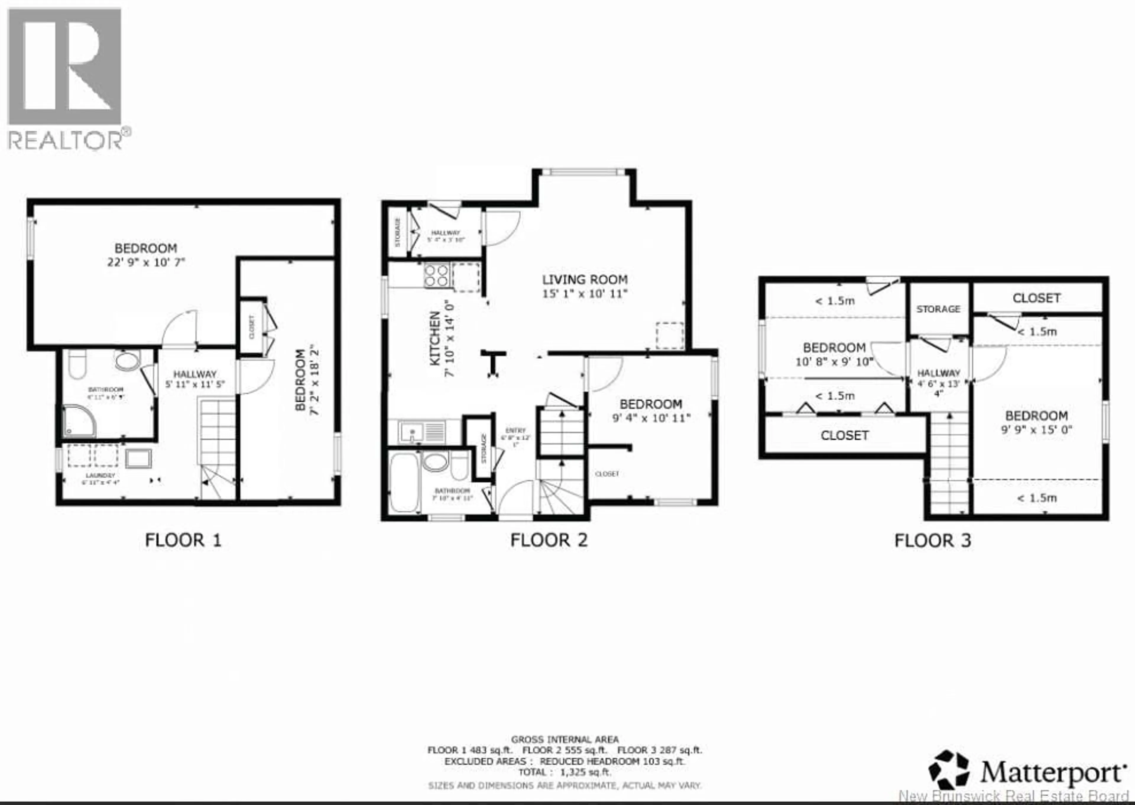 Floor plan for 710 KITCHEN STREET, Fredericton New Brunswick E3B3Z5