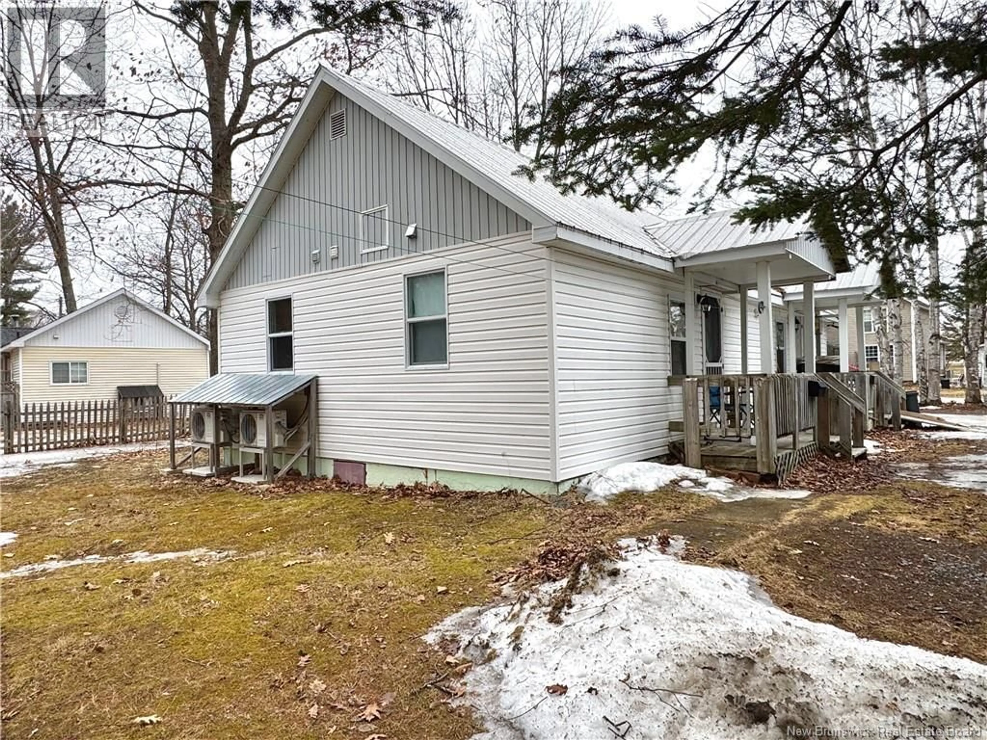 Home with vinyl exterior material, street for 54-56 SUNSET DRIVE, Fredericton New Brunswick E3A1A1