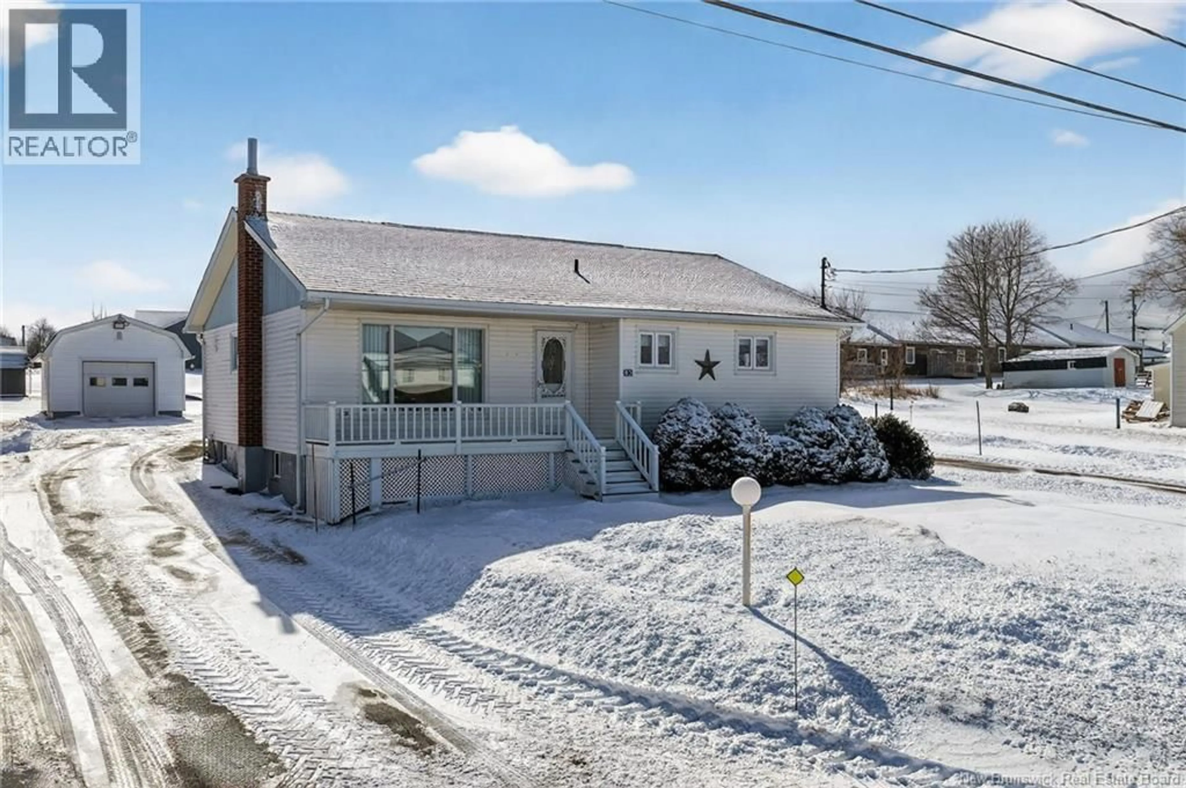 A pic from outside/outdoor area/front of a property/back of a property/a pic from drone, street for 83 ROBICHAUD STREET, Cap-Pelé New Brunswick E4N1Y5