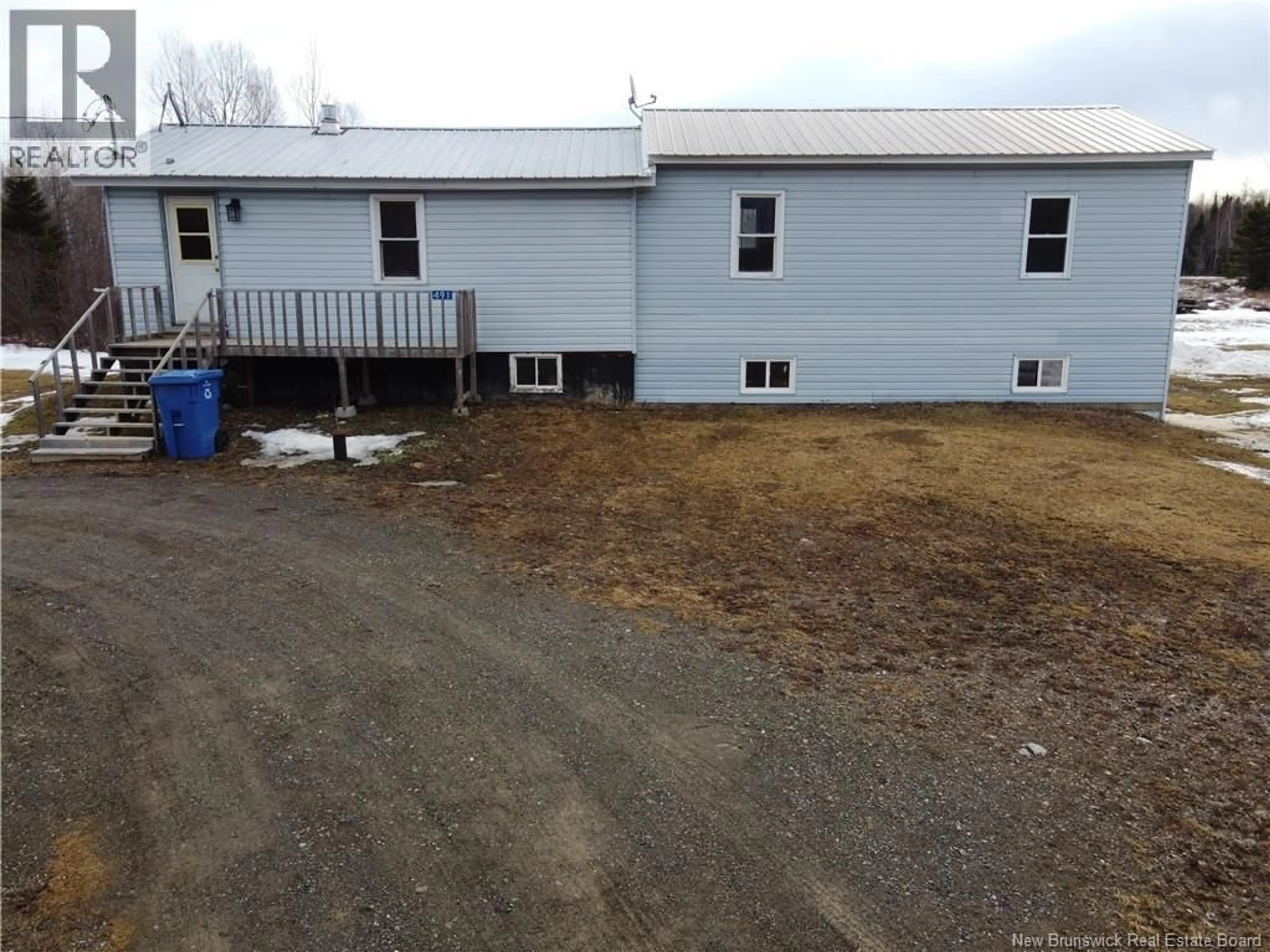 A pic from outside/outdoor area/front of a property/back of a property/a pic from drone, building for 491 EAST IRISH SETTLEMENT ROAD, Irish Settlement New Brunswick E7M4Z2