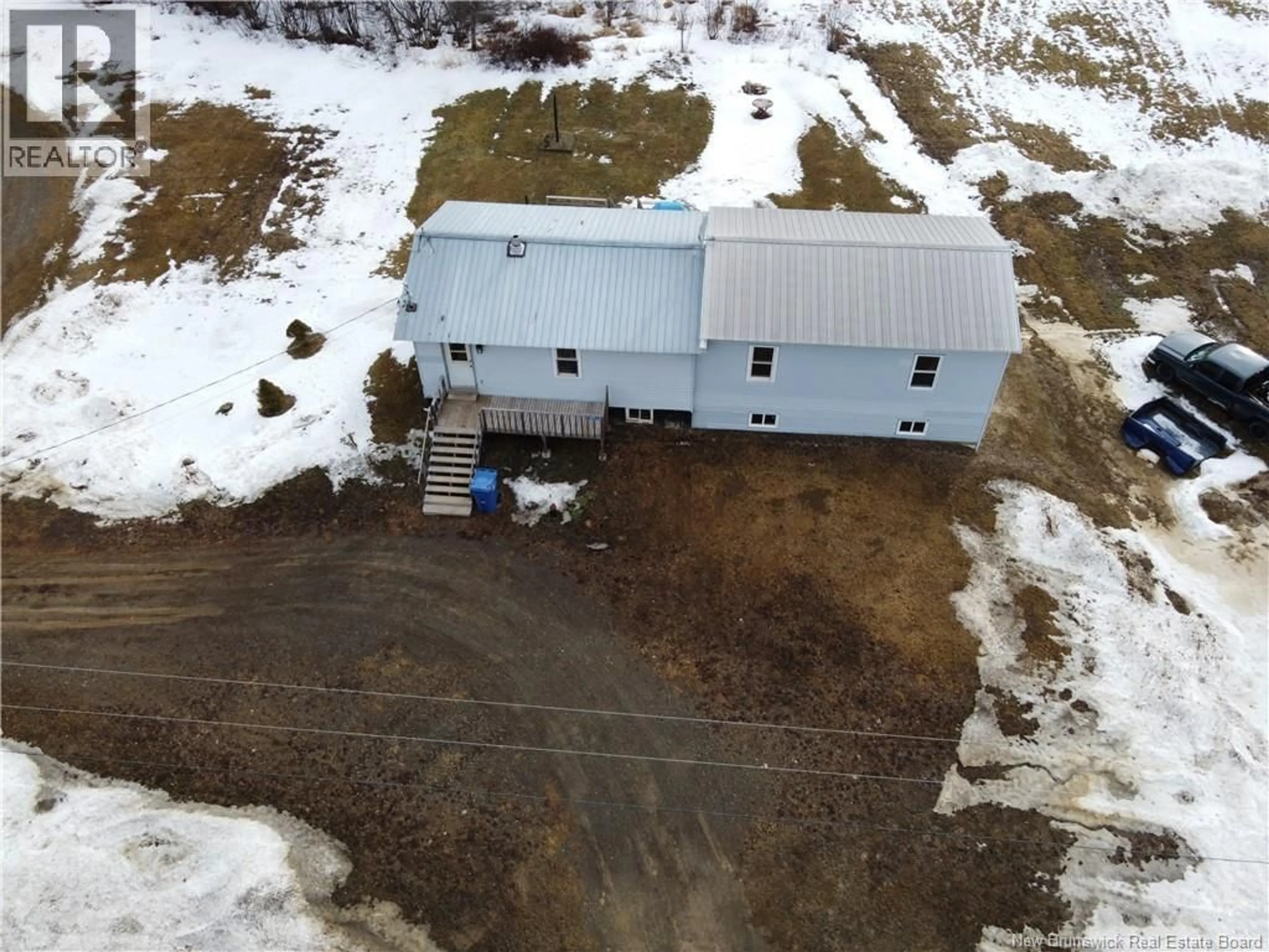 A pic from outside/outdoor area/front of a property/back of a property/a pic from drone, building for 491 EAST IRISH SETTLEMENT ROAD, Irish Settlement New Brunswick E7M4Z2