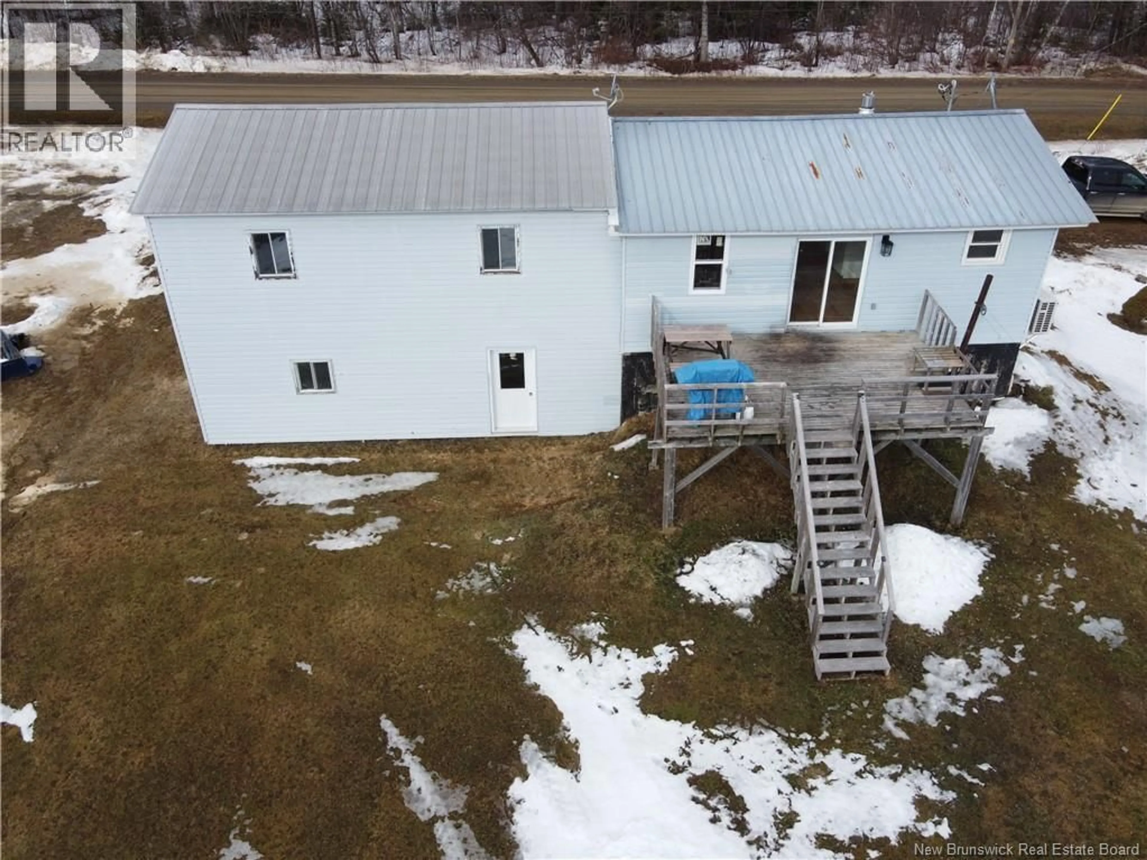 A pic from outside/outdoor area/front of a property/back of a property/a pic from drone, building for 491 EAST IRISH SETTLEMENT ROAD, Irish Settlement New Brunswick E7M4Z2