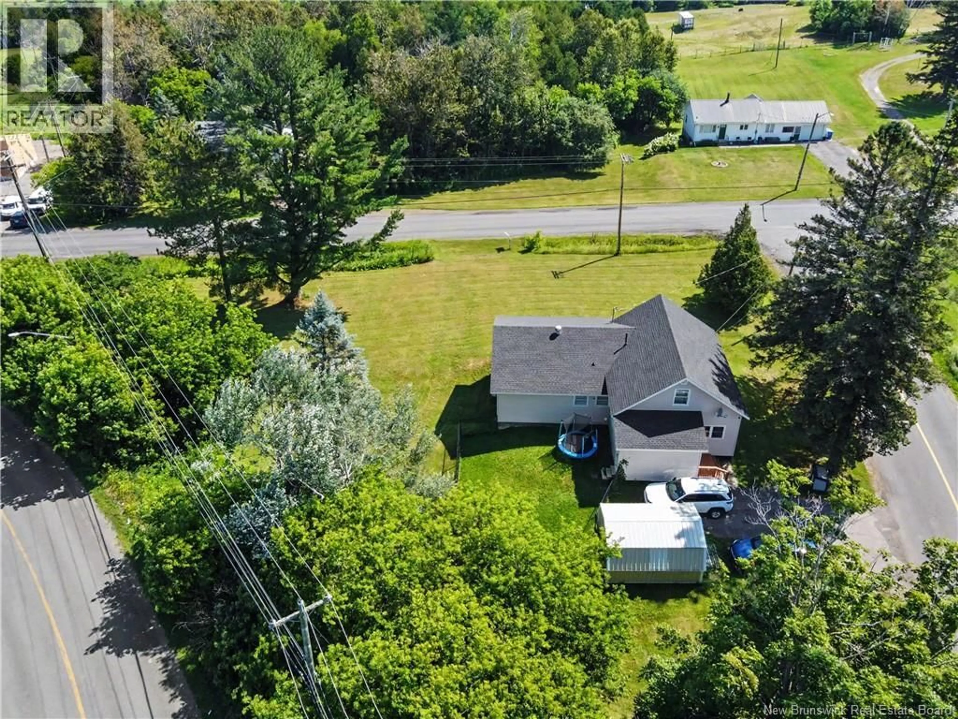 A pic from outside/outdoor area/front of a property/back of a property/a pic from drone, unknown for 2 CROSS ROAD, Somerville New Brunswick E7P3B3