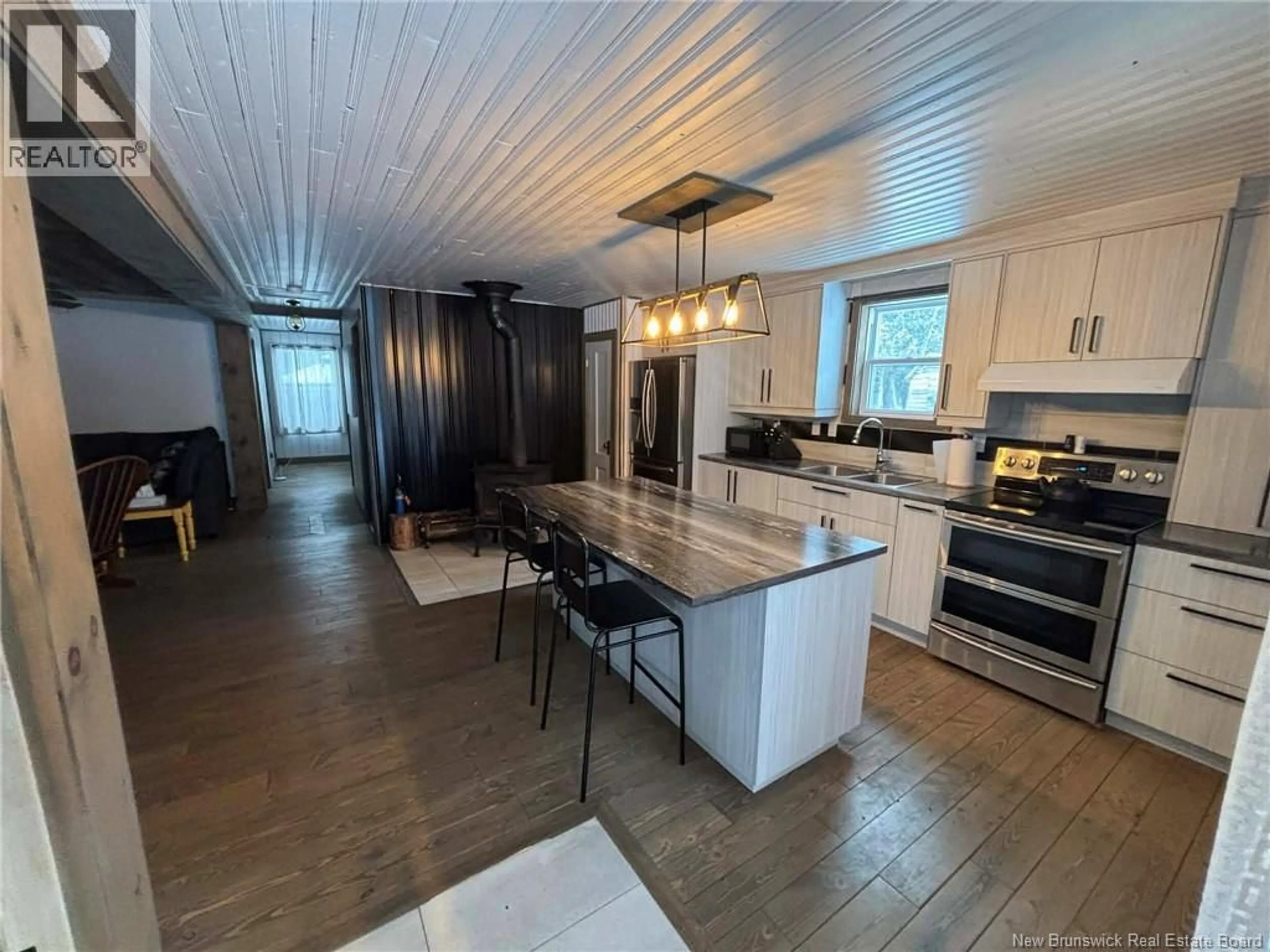 Open concept kitchen, unknown for 192 RANG 5&6 RD, Saint-Quentin New Brunswick E8A2G1