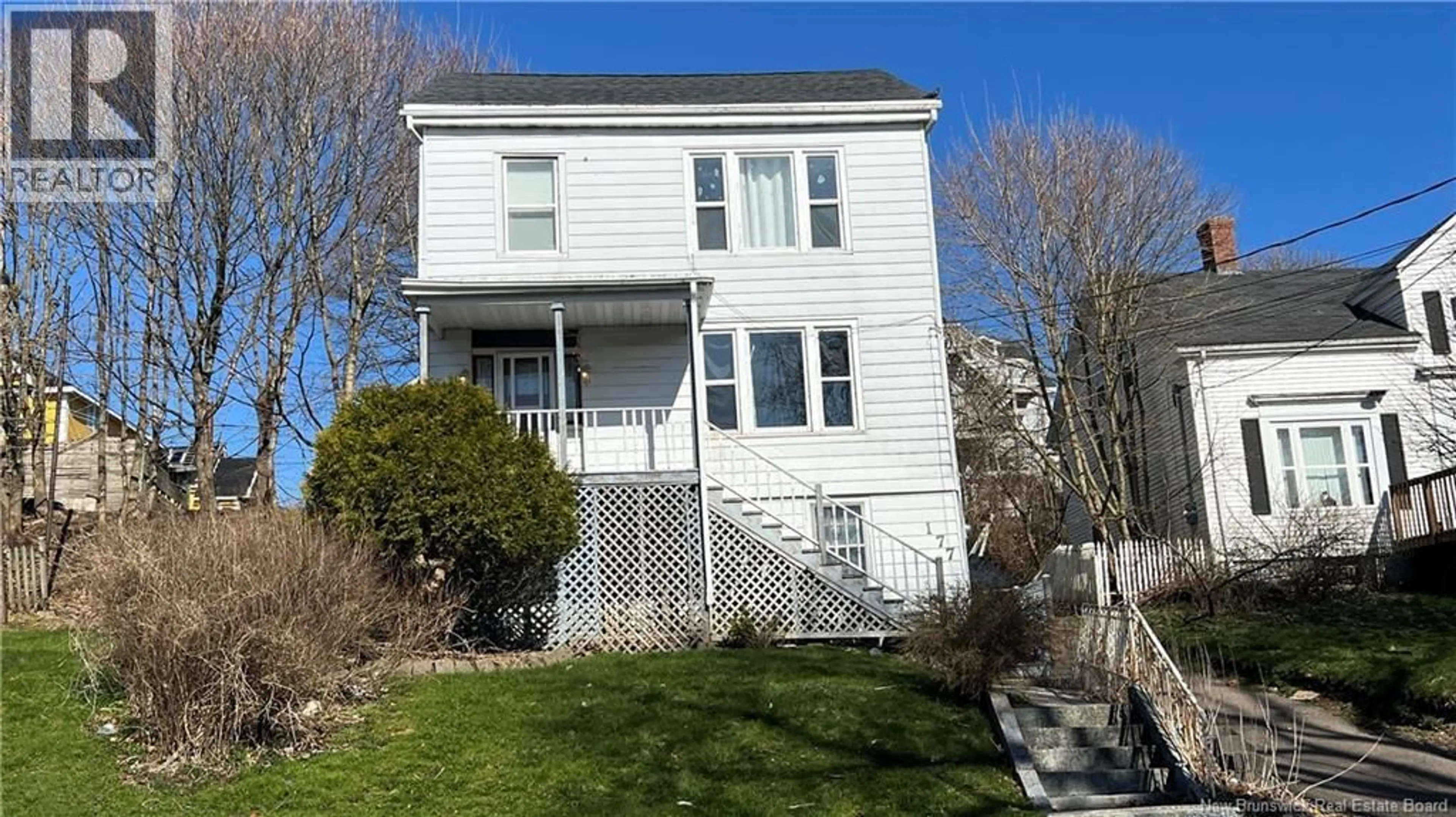 Home with vinyl exterior material, street for 177 WINSLOW STREET, Saint John New Brunswick E2M1W7