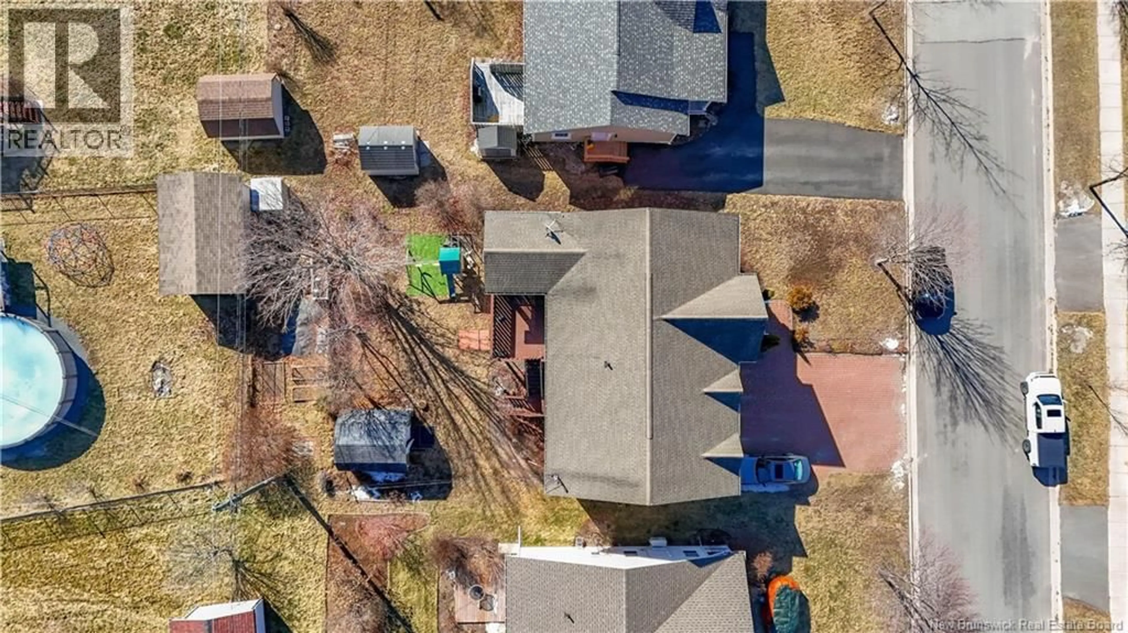 A pic from outside/outdoor area/front of a property/back of a property/a pic from drone, street for 154 JEREMY STREET, Fredericton New Brunswick E3A5V6