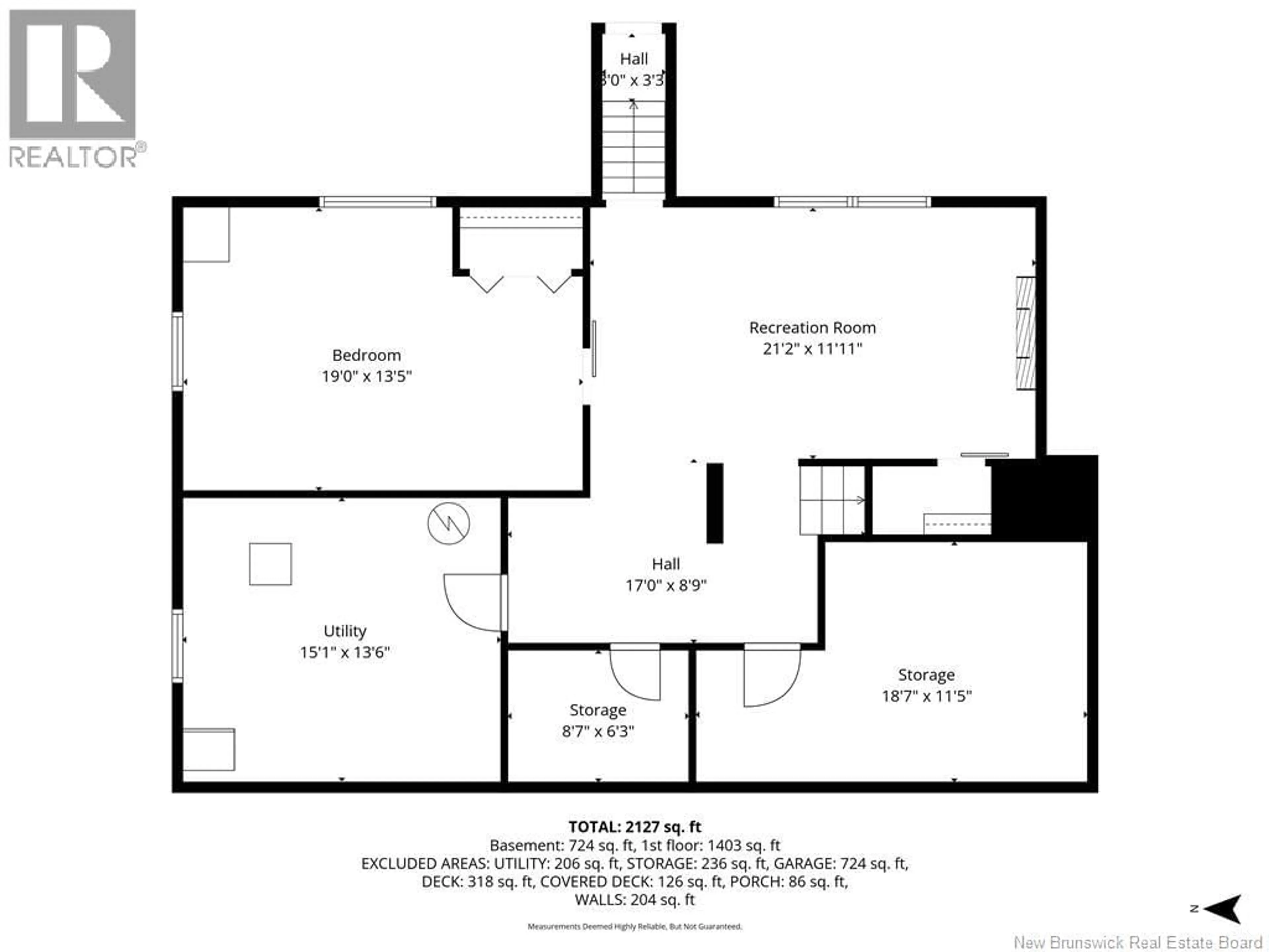 Floor plan for 25 NORTH BOOM ROAD, Strathadam New Brunswick E1V4H3