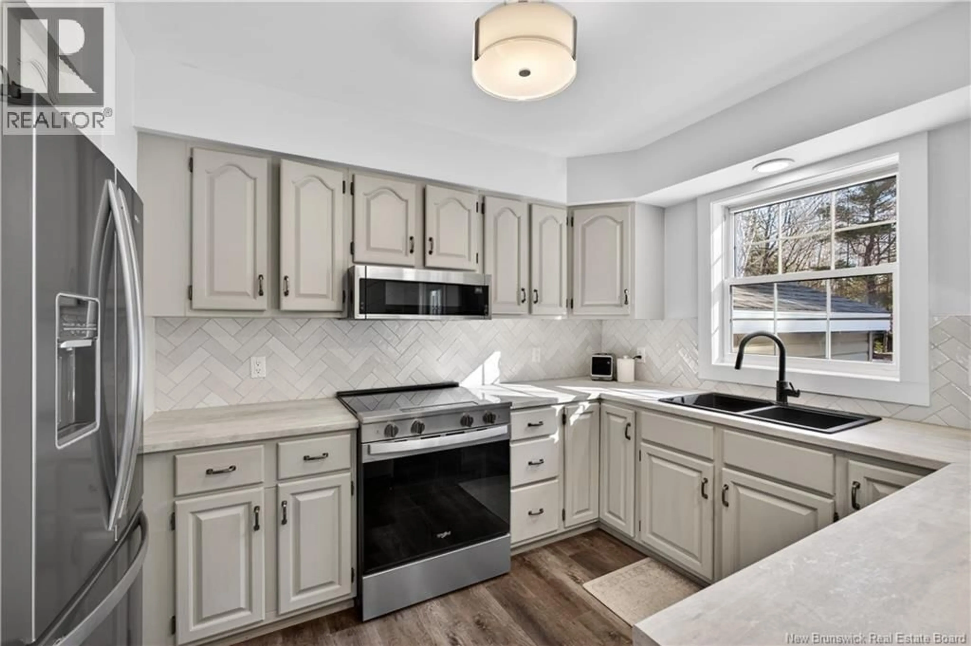 Open concept kitchen, ceramic/tile floor for 25 NORTH BOOM ROAD, Strathadam New Brunswick E1V4H3