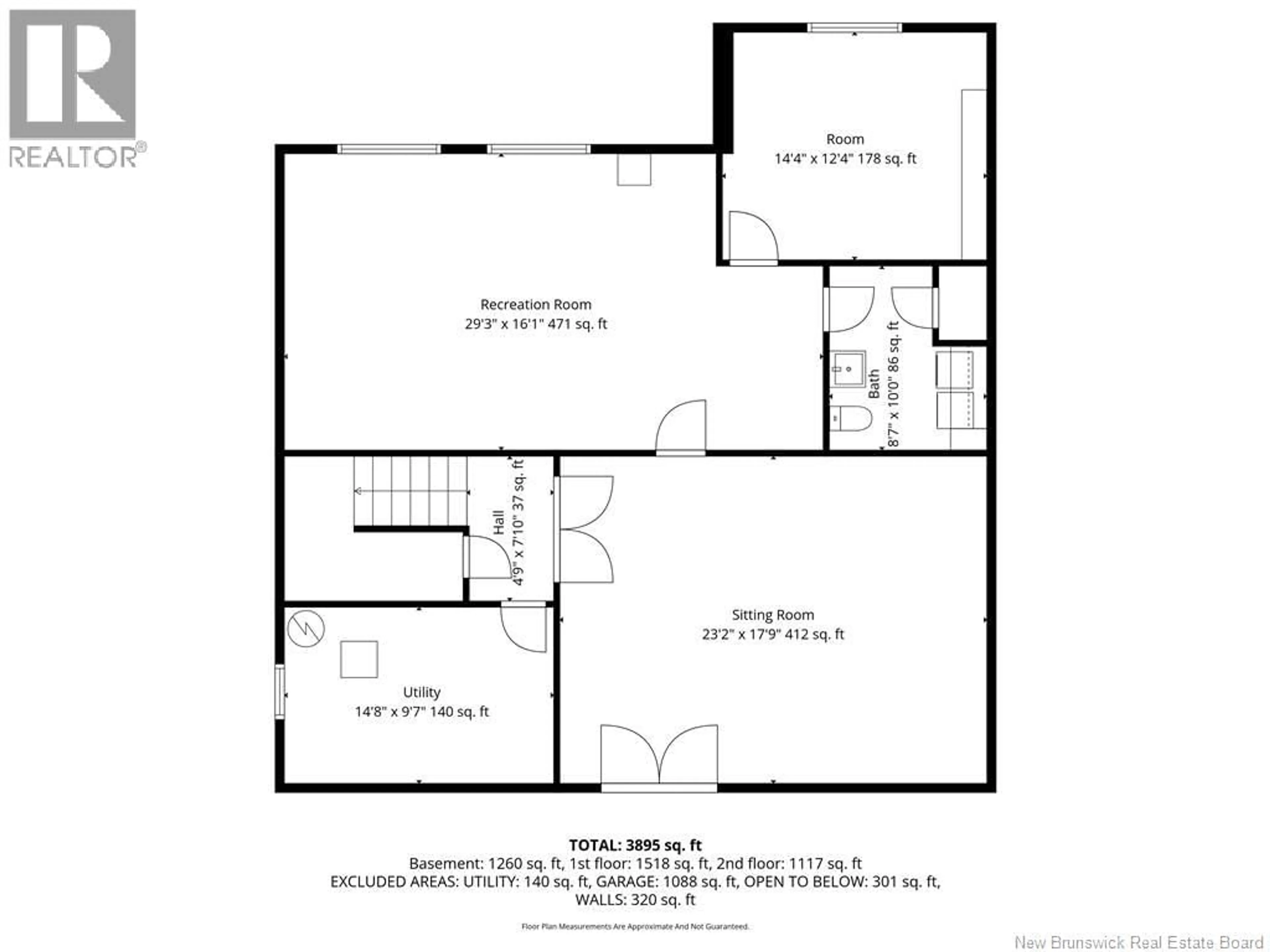 Floor plan for 5 NATURE DRIVE, Greater Lakeburn New Brunswick E1H0B8
