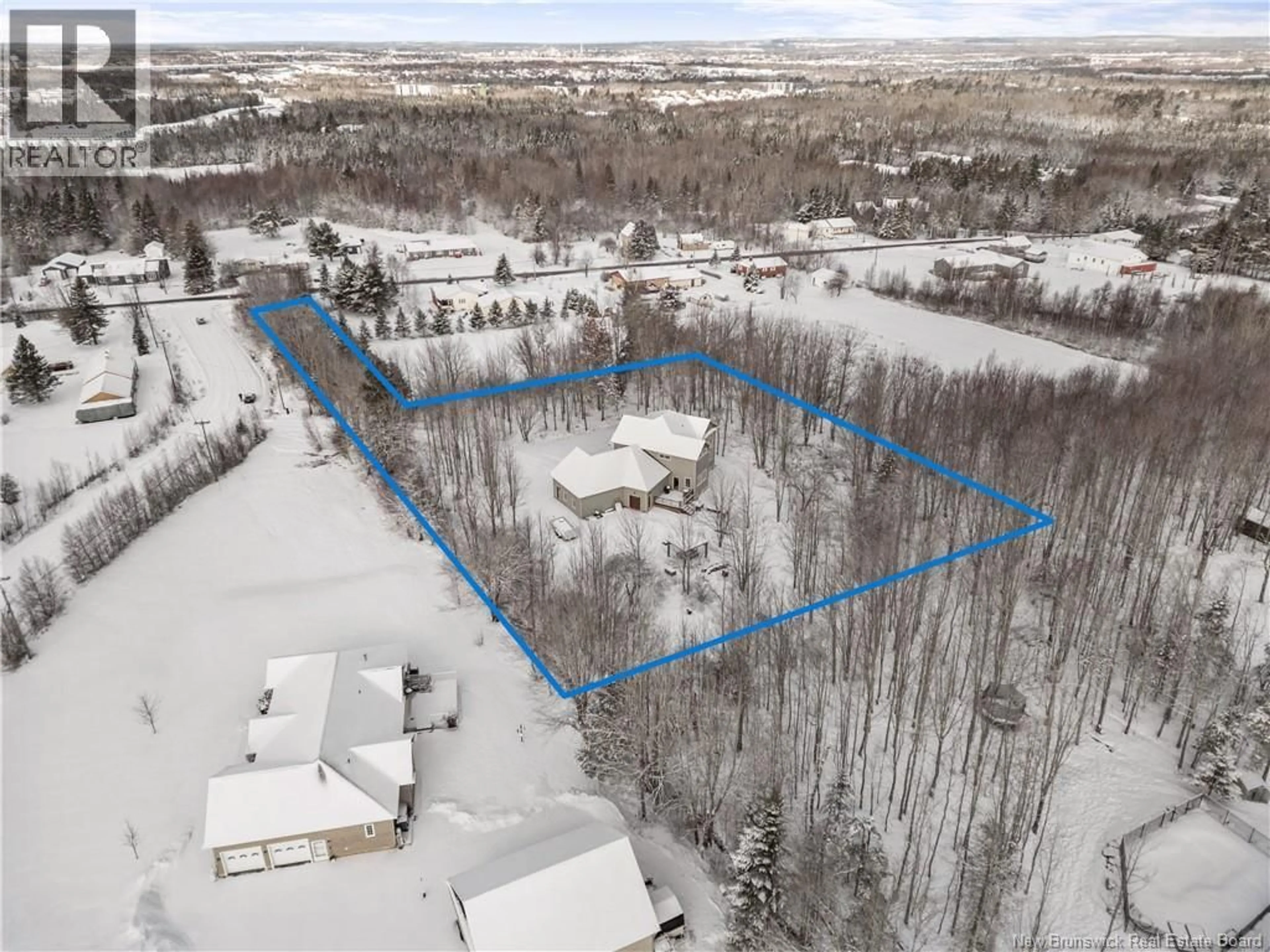 A pic from outside/outdoor area/front of a property/back of a property/a pic from drone, unknown for 5 NATURE DRIVE, Greater Lakeburn New Brunswick E1H0B8
