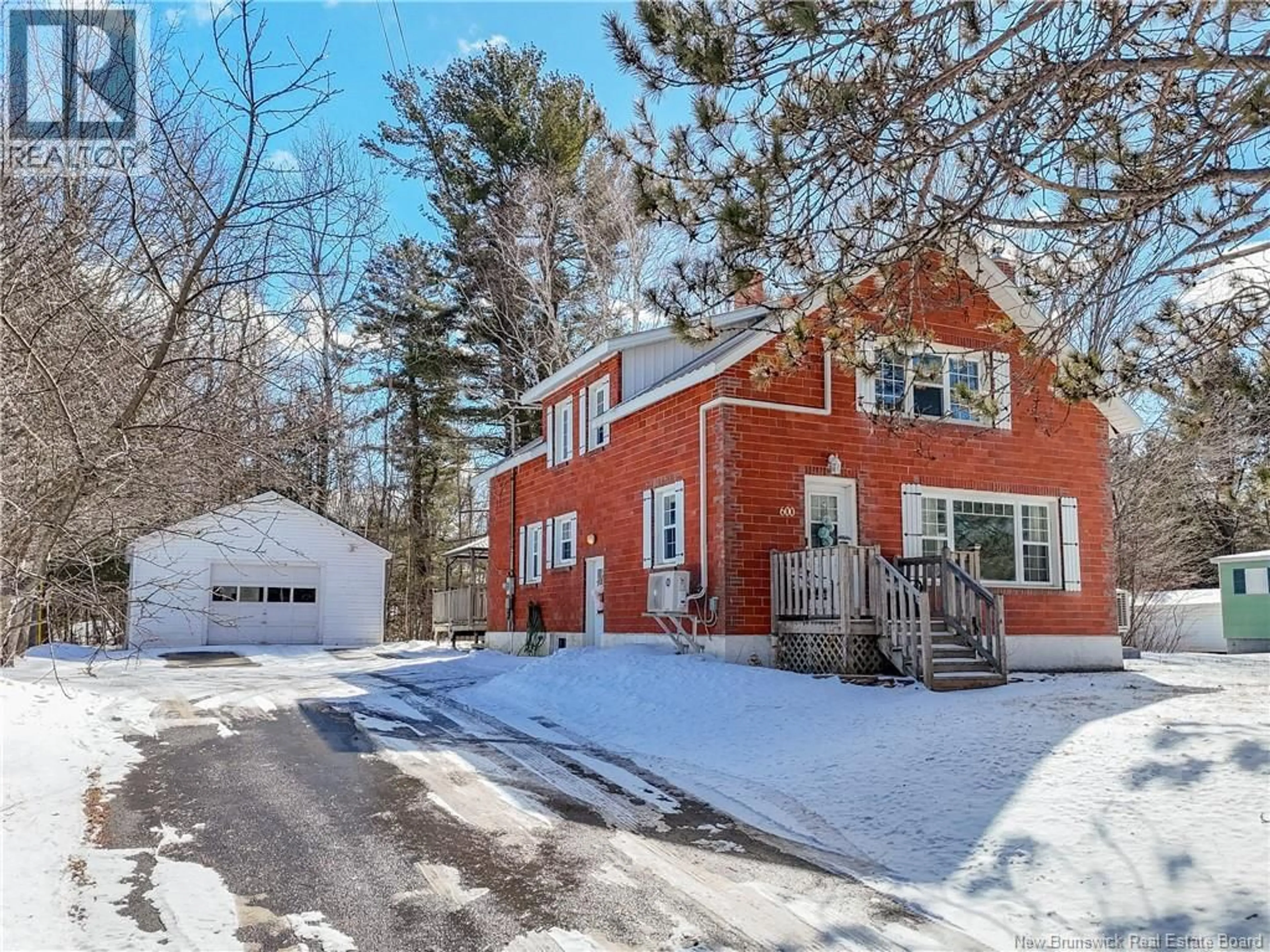 Home with brick exterior material, street for 600 PLEASANT DRIVE, Minto New Brunswick E4B2T7