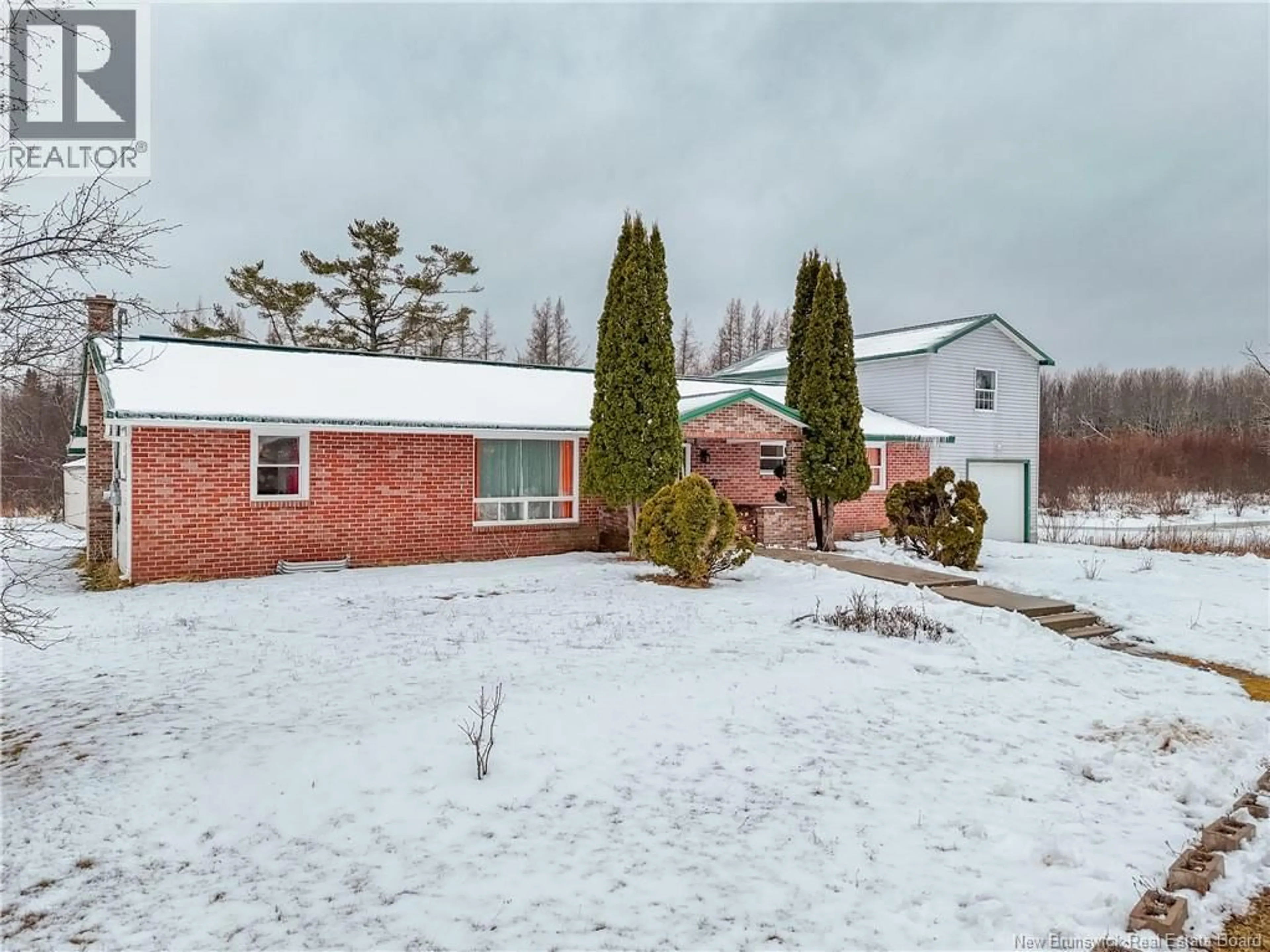 A pic from outside/outdoor area/front of a property/back of a property/a pic from drone, unknown for 763 ROUTE 655, Waasis New Brunswick E3B8V4