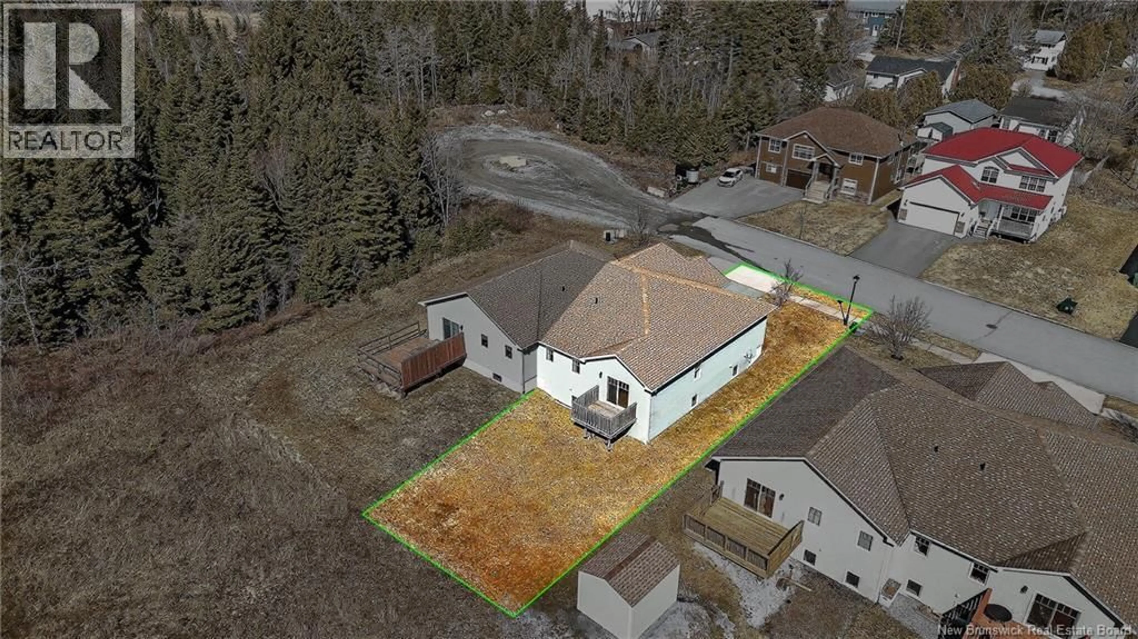 A pic from outside/outdoor area/front of a property/back of a property/a pic from drone, building for 43 MOSAIC DRIVE, Saint John New Brunswick E2J0K1
