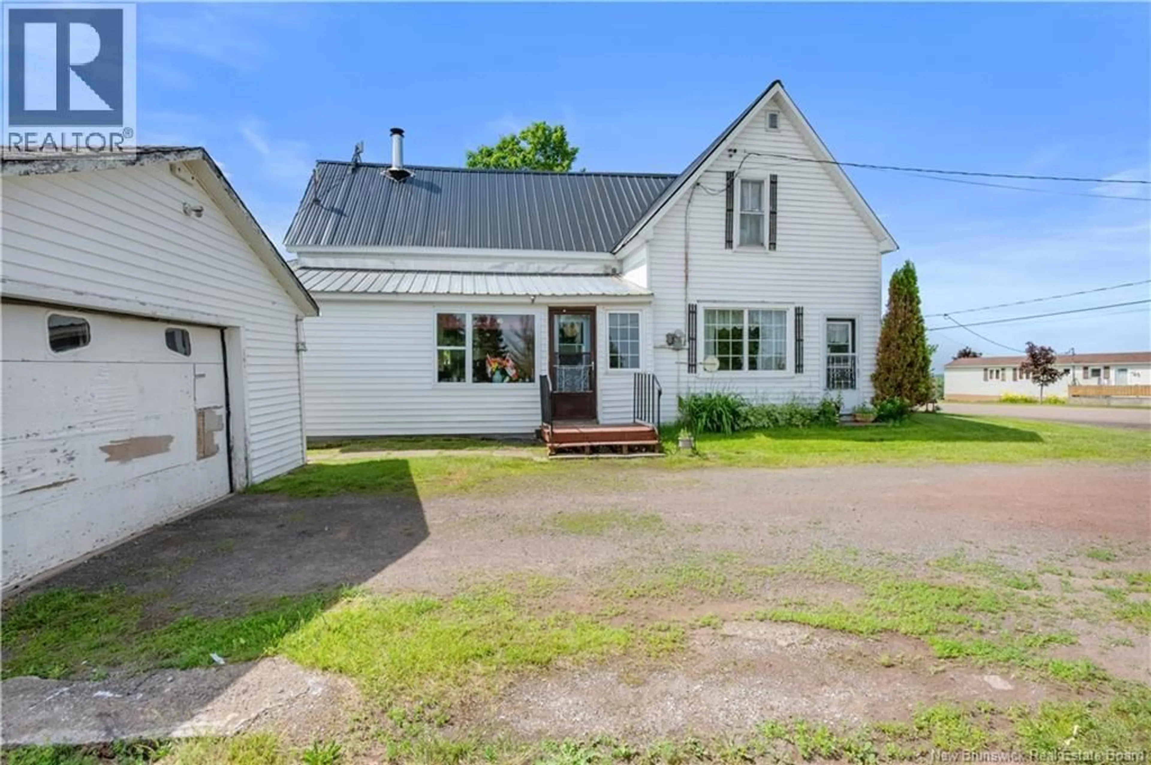 A pic from outside/outdoor area/front of a property/back of a property/a pic from drone, street for 1060 ROUTE 465, Clairville New Brunswick E4T2L6