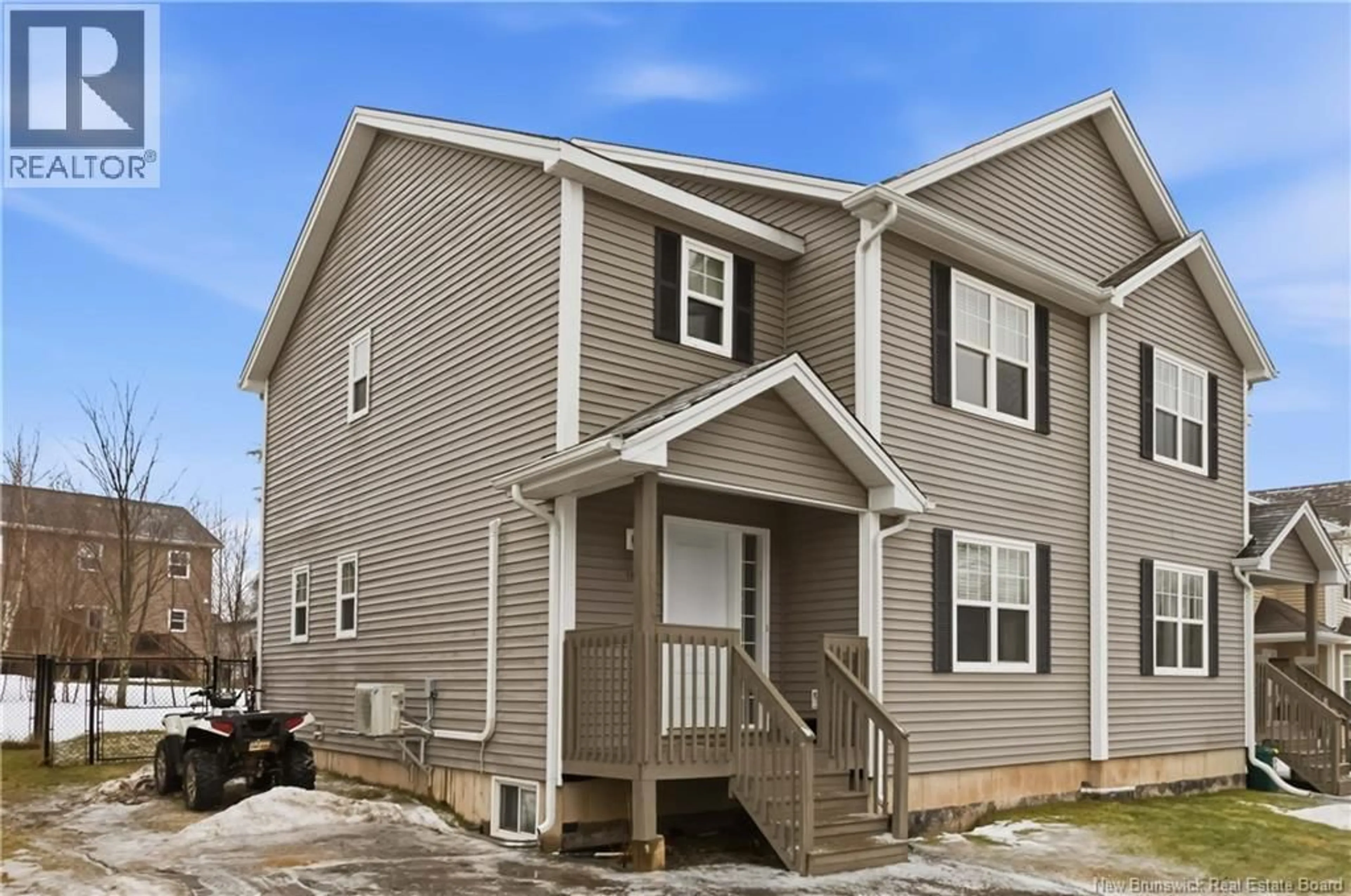 Home with vinyl exterior material, street for 193 BELLE-FORET STREET, Dieppe New Brunswick E1A9E6