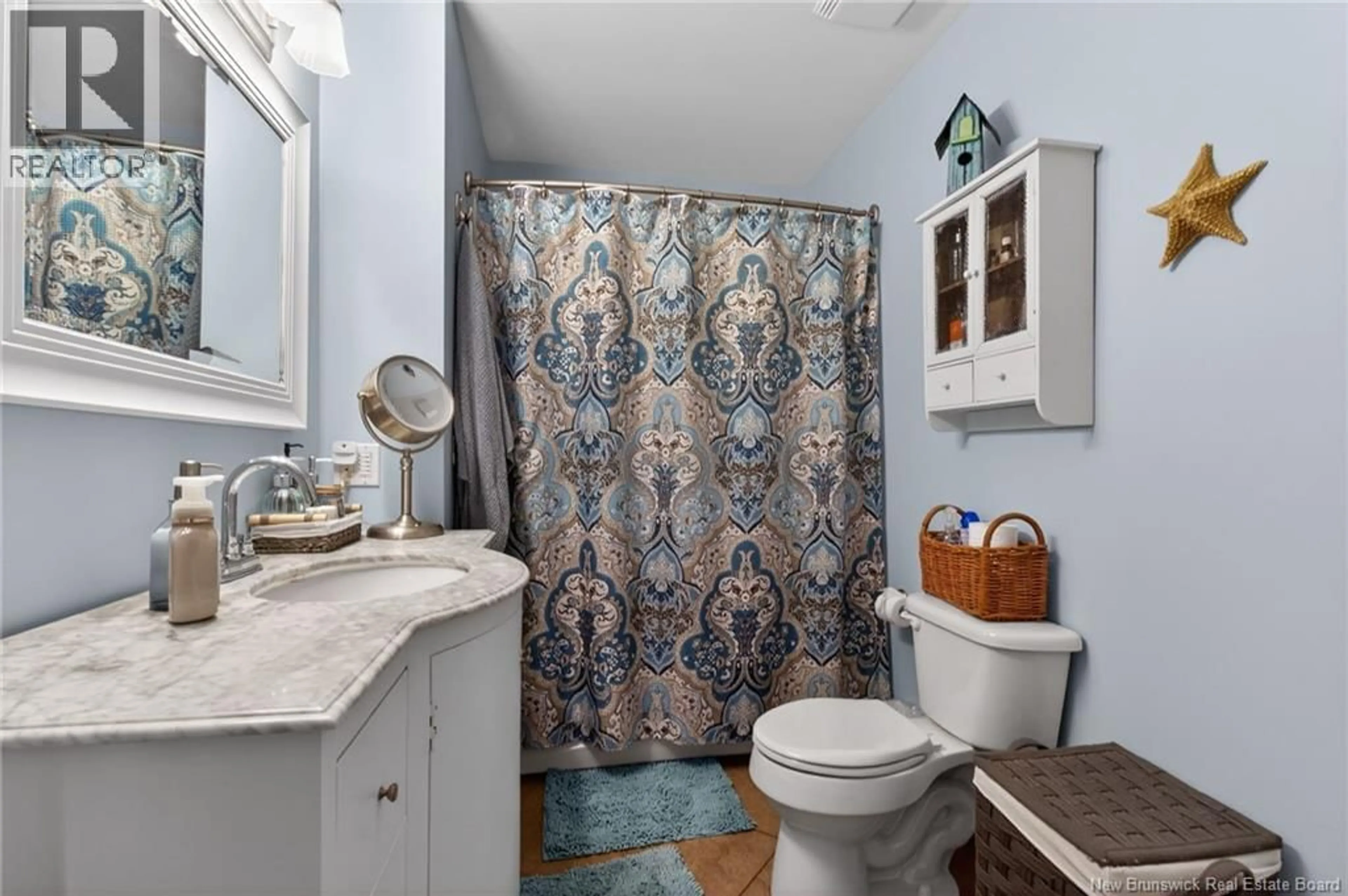 Standard bathroom, ceramic/tile floor for 58 MADISON AVENUE, Moncton New Brunswick E1E1R6