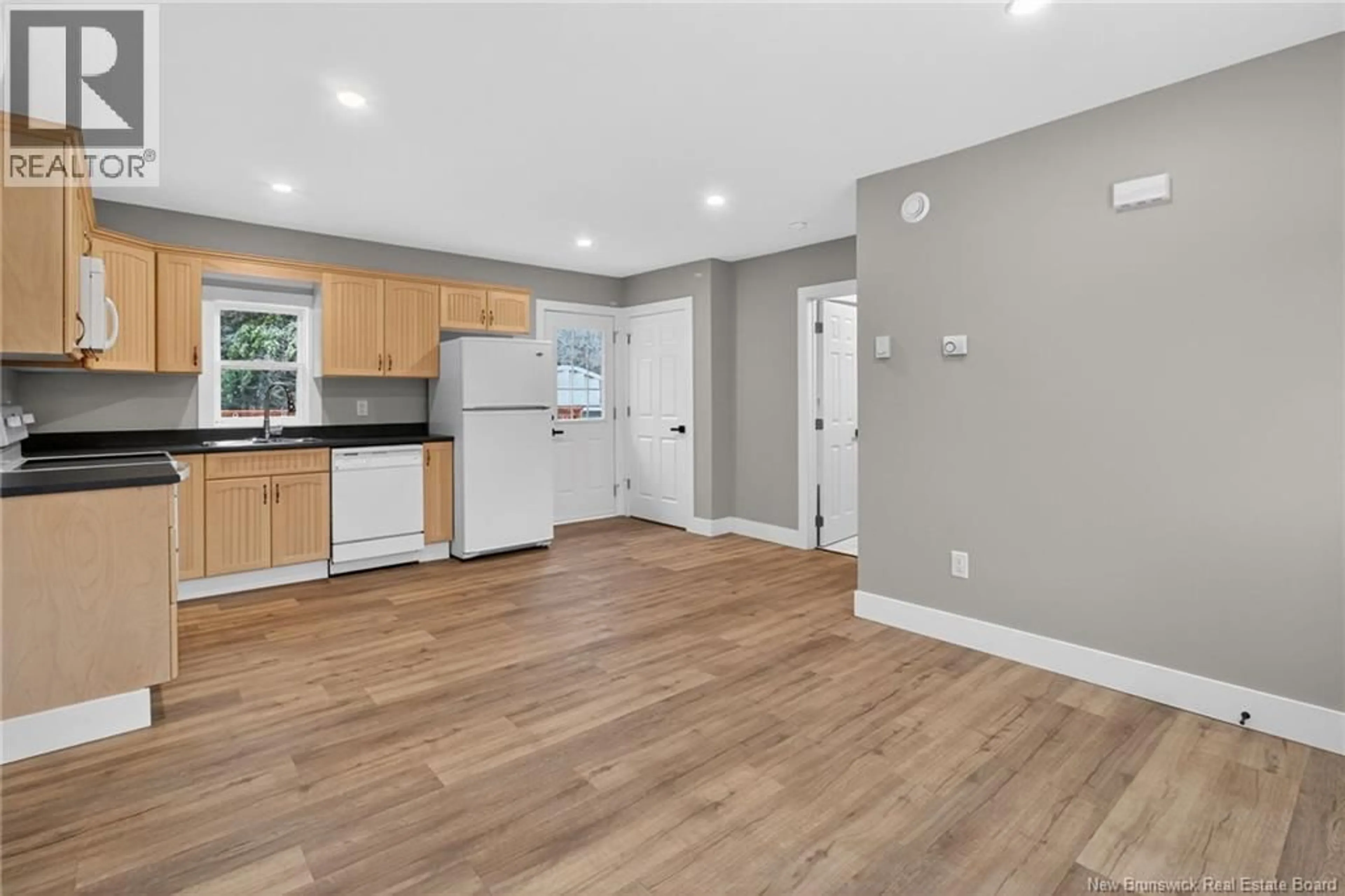 Open concept kitchen, wood/laminate floor for 3920 ROUTE 126, Indian Mountain New Brunswick E1G2Z2
