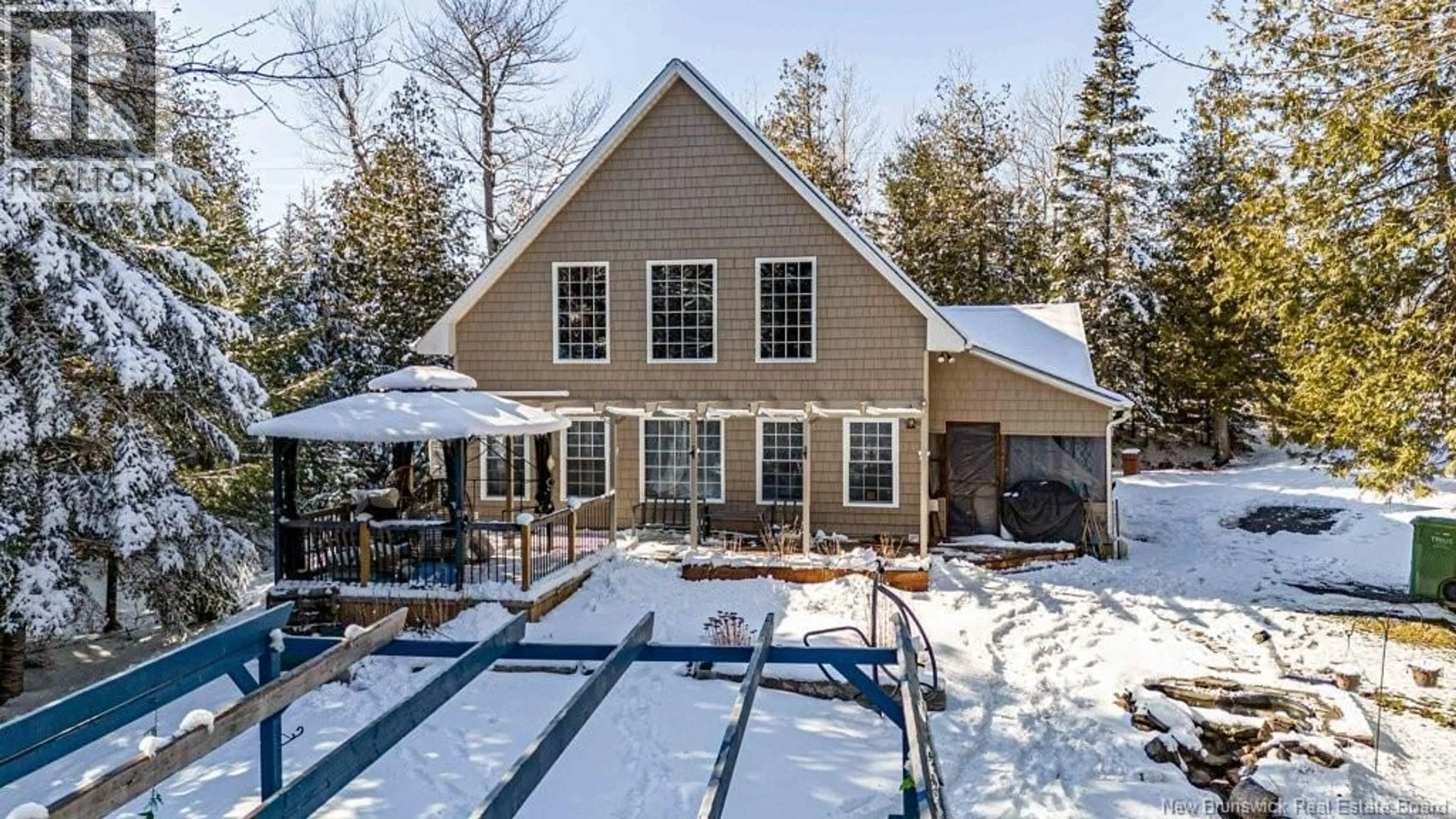 Home with vinyl exterior material, water/lake/river/ocean view for 97 LAKEVIEW AVENUE, Charters Settlement New Brunswick E3C1W7