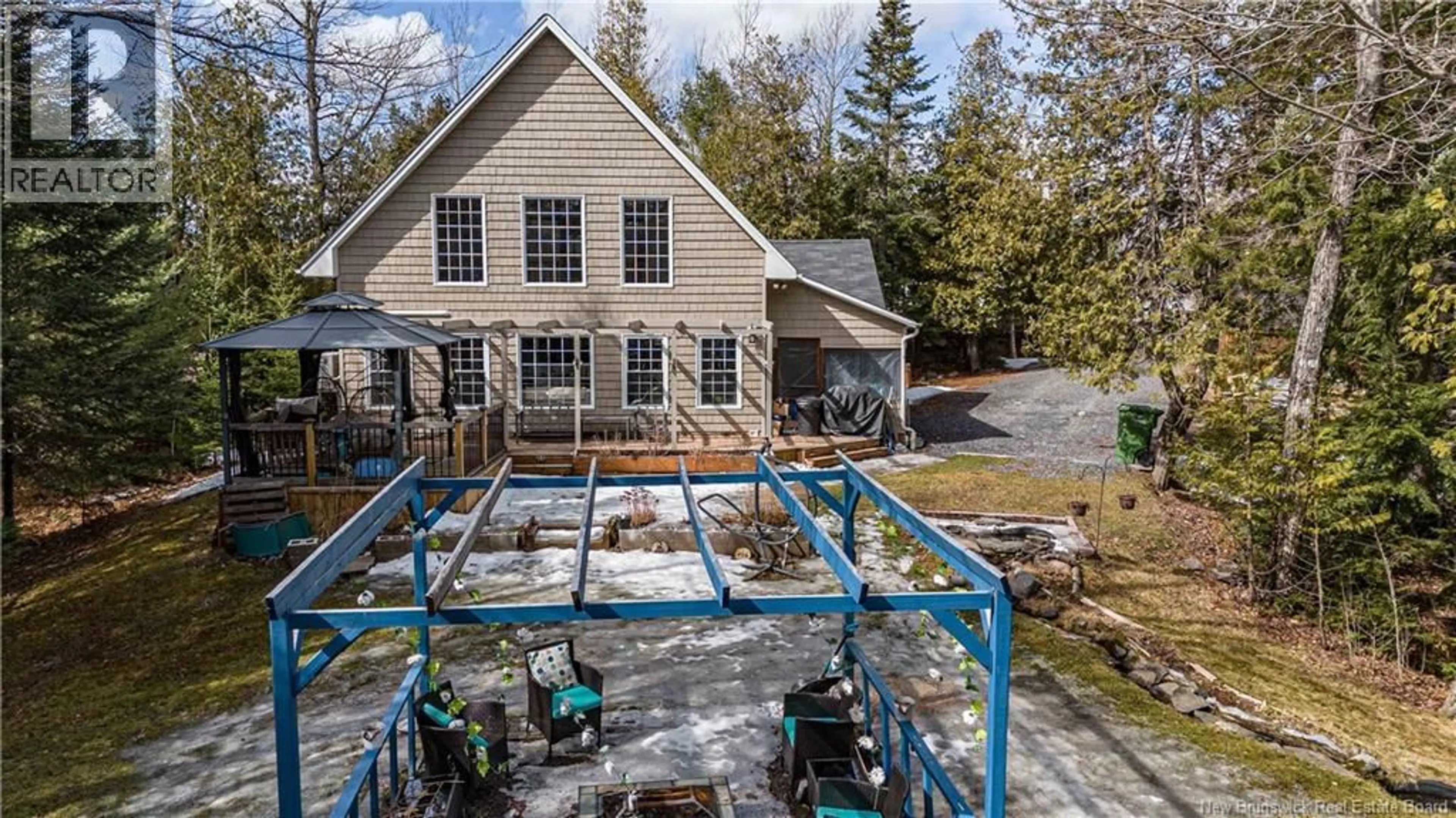 A pic from outside/outdoor area/front of a property/back of a property/a pic from drone, unknown for 97 LAKEVIEW AVENUE, Charters Settlement New Brunswick E3C1W7