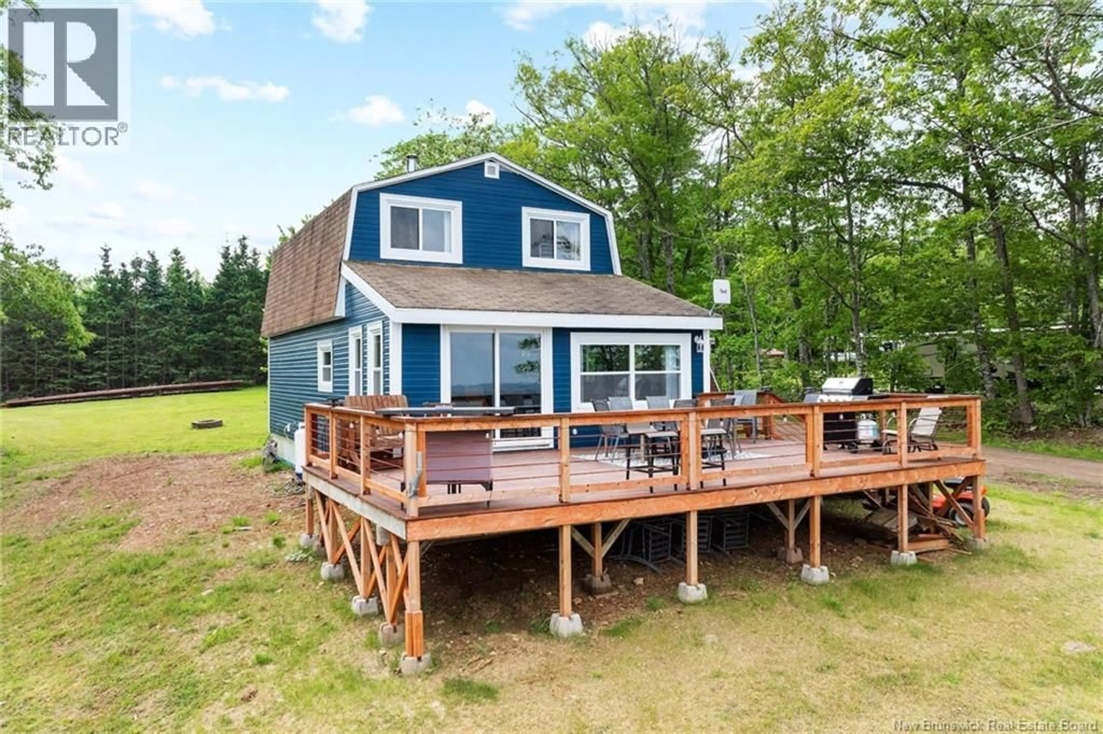 Home with vinyl exterior material, water/lake/river/ocean view for 466 CUMBERLAND POINT ROAD, Cumberland Bay New Brunswick E4A3H7